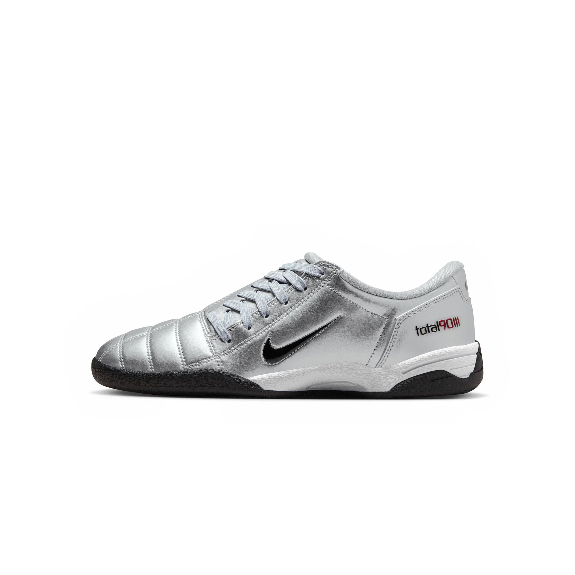 Womens Nike T90 'Metallic Silver/Black'