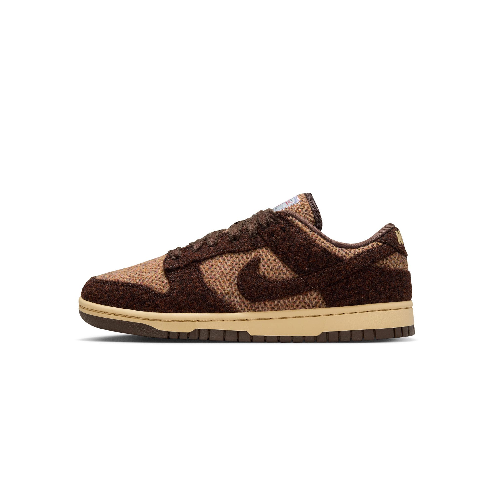 Nike Womens Dunk Low Harris Tweed Shoes - Main Image