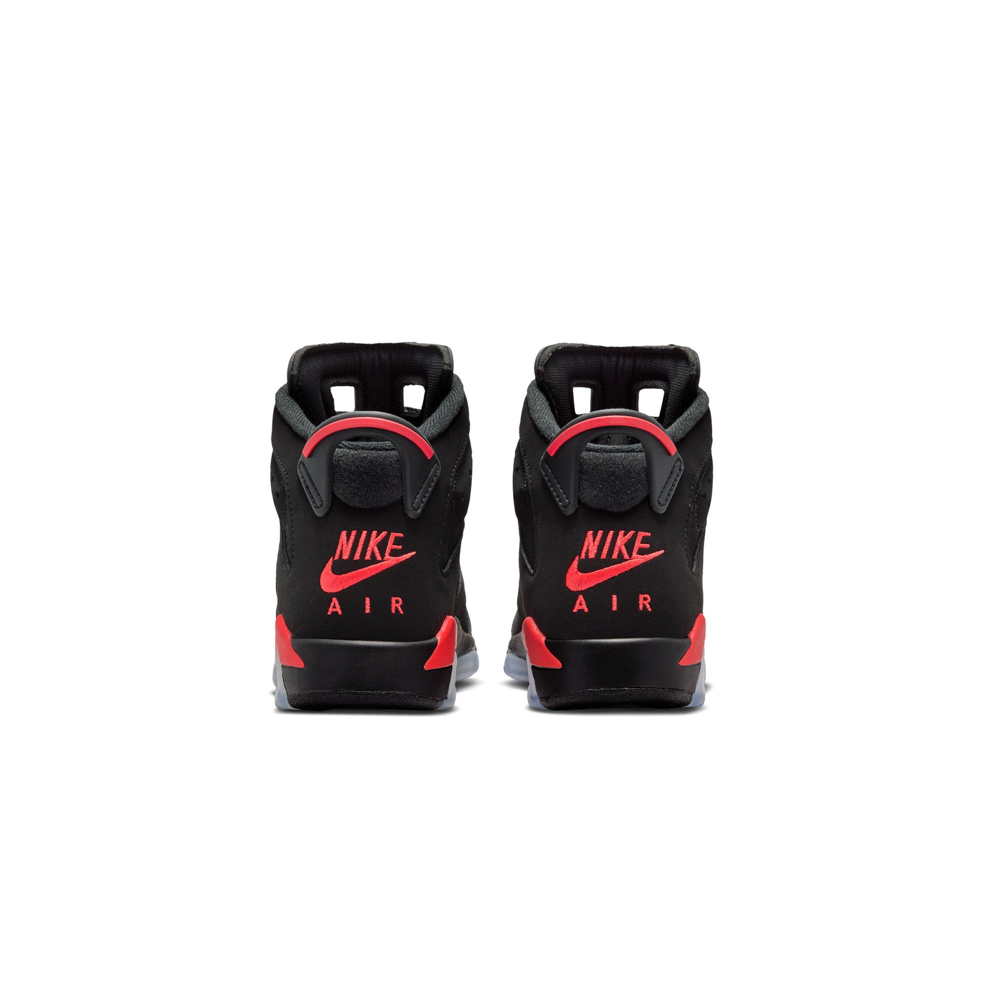 Kids Air Jordan 6 Retro 'Black/Light Crimson' - ROOTED