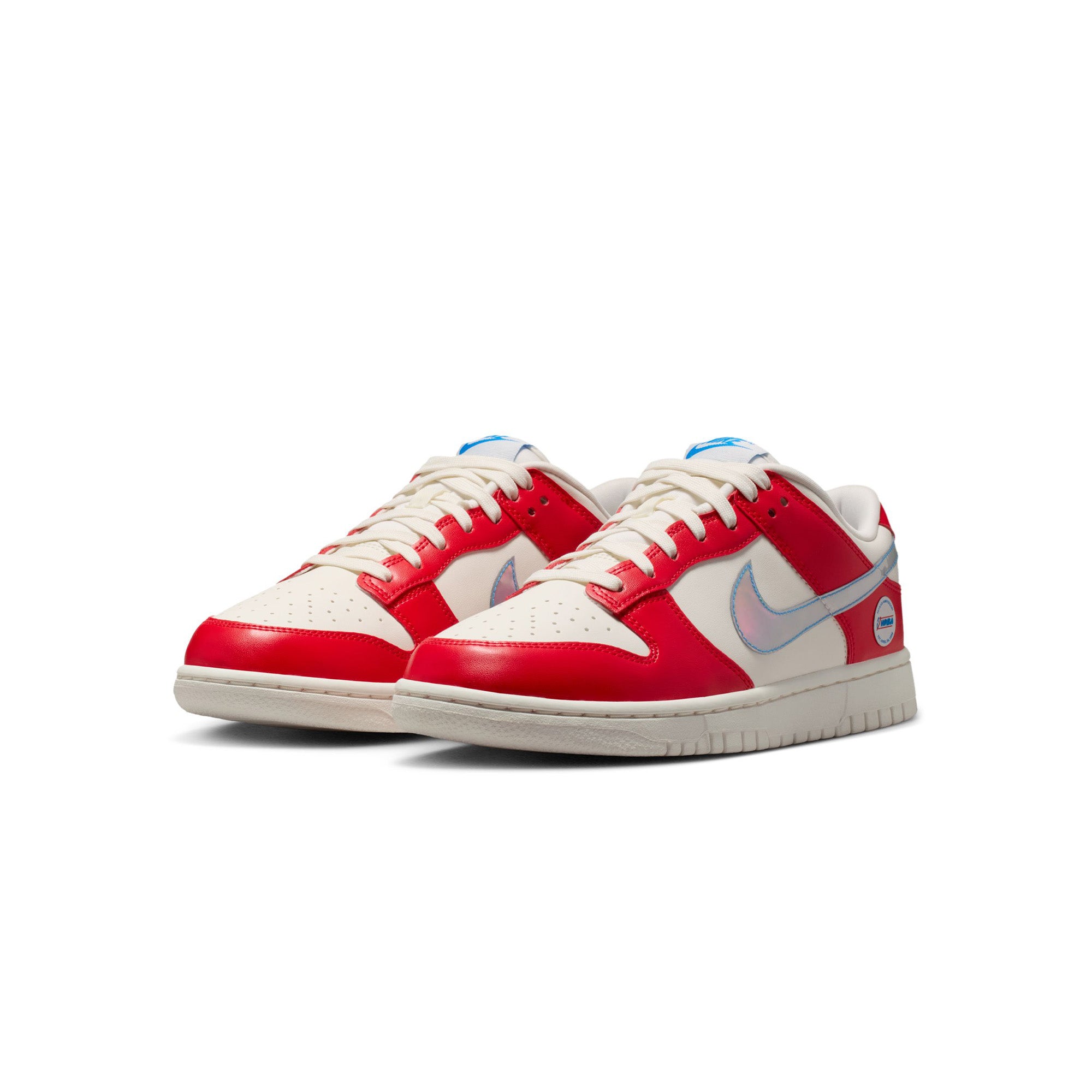 Womens Nike Dunk Low 'Action Red/Multi' - ROOTED