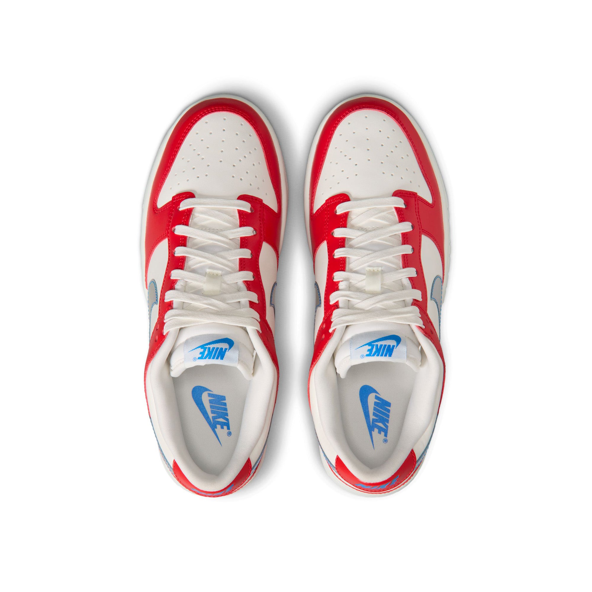 Womens Nike Dunk Low 'Action Red/Multi' - ROOTED