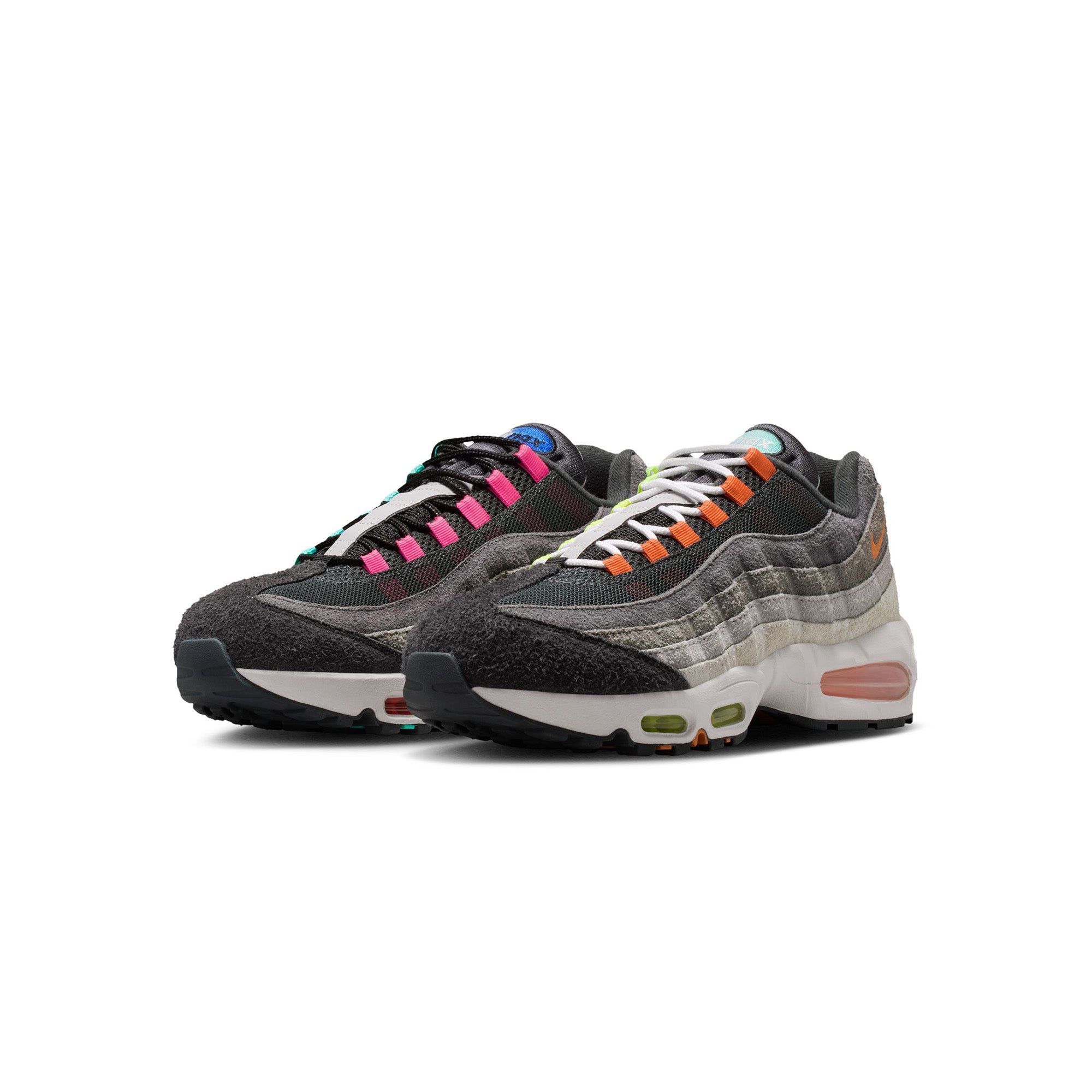 Nike Air Max 95 Big BUbble PRM 'Hyper Turquoise/Volt/Solar Red' - ROOTED