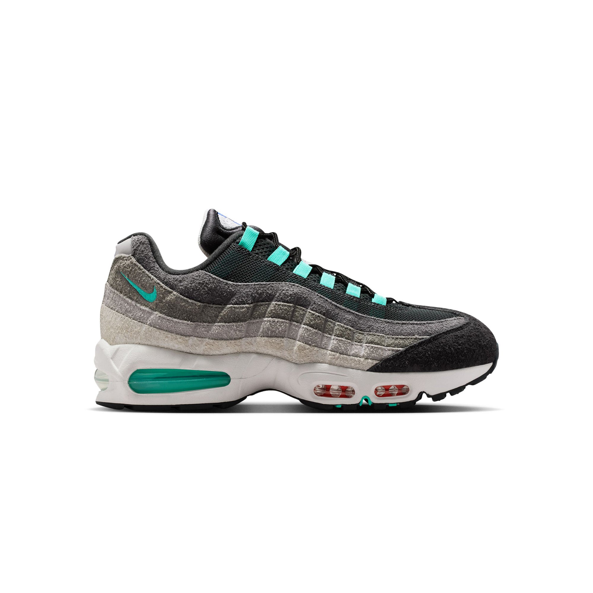 Nike Air Max 95 Big BUbble PRM 'Hyper Turquoise/Volt/Solar Red' - ROOTED