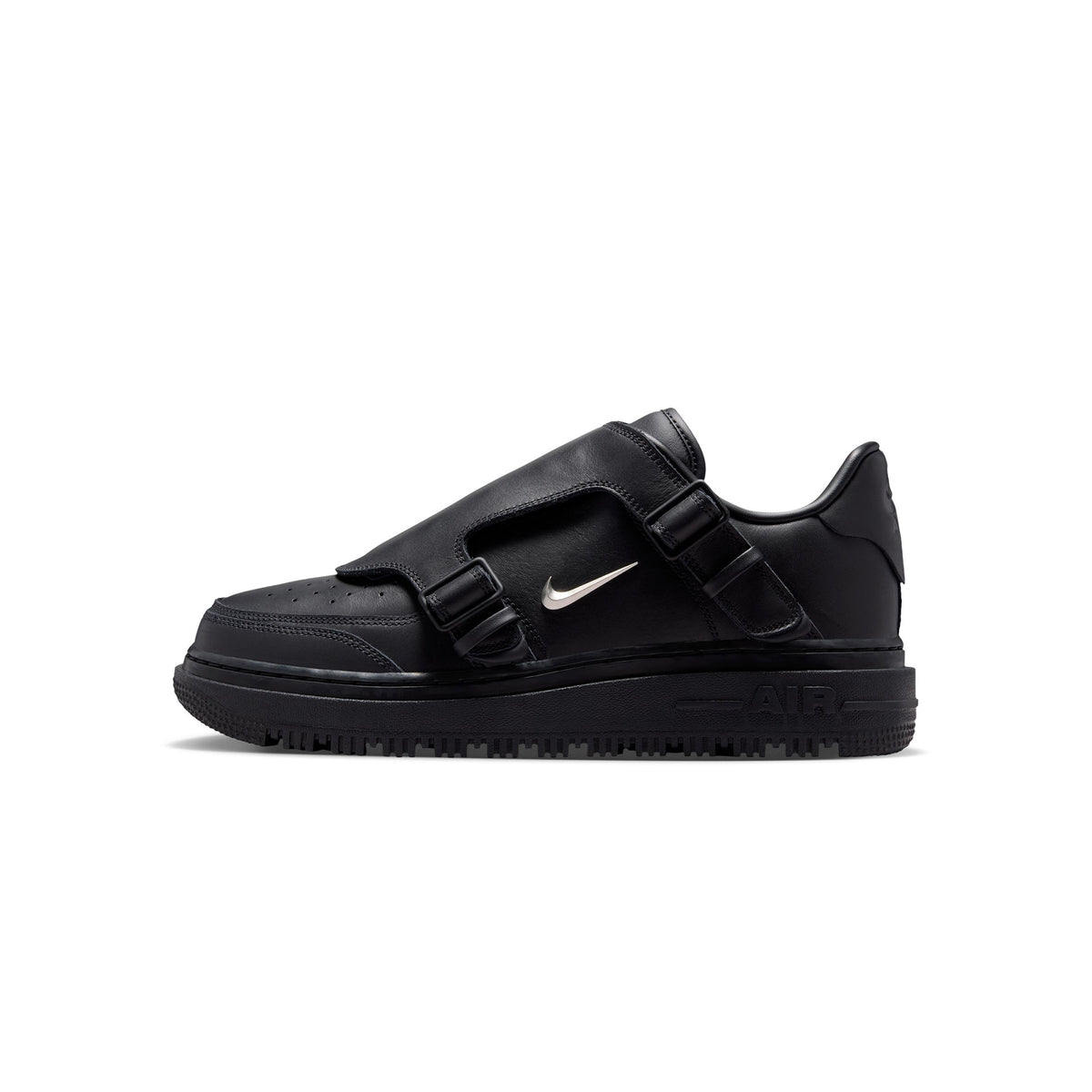 Nike Air Force 1 LX 'Black/Metallic Silver' - ROOTED