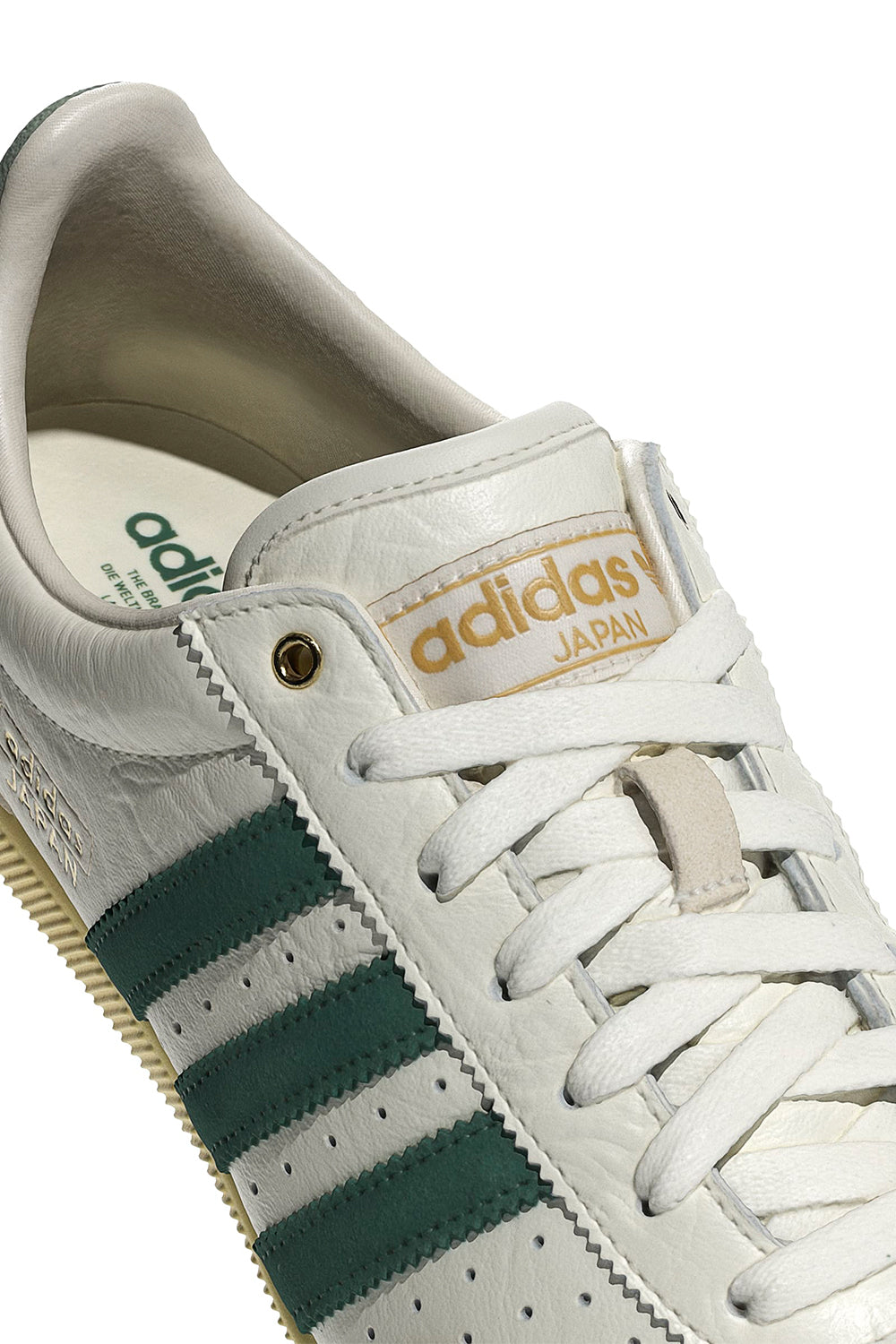 Womens adidas Japan 'Off White/Collegiate Green' - ROOTED