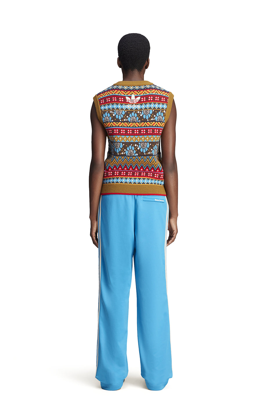 Womens adidas x Wales Bonner Track Pants 'Shock Cyan' - ROOTED