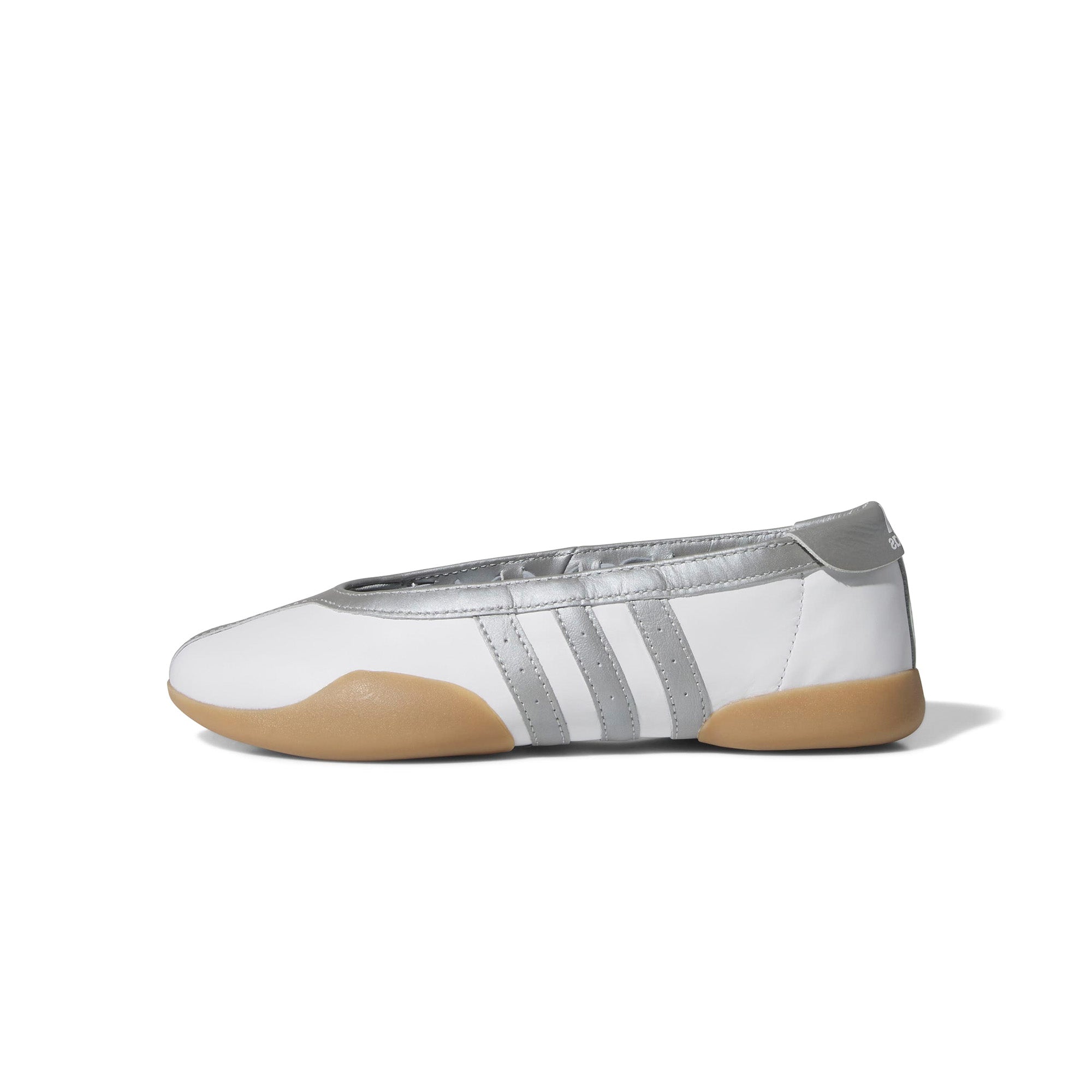Womens adidas Taekwondo Mei Ballet 'Footwear White/Metallic Silver' - ROOTED