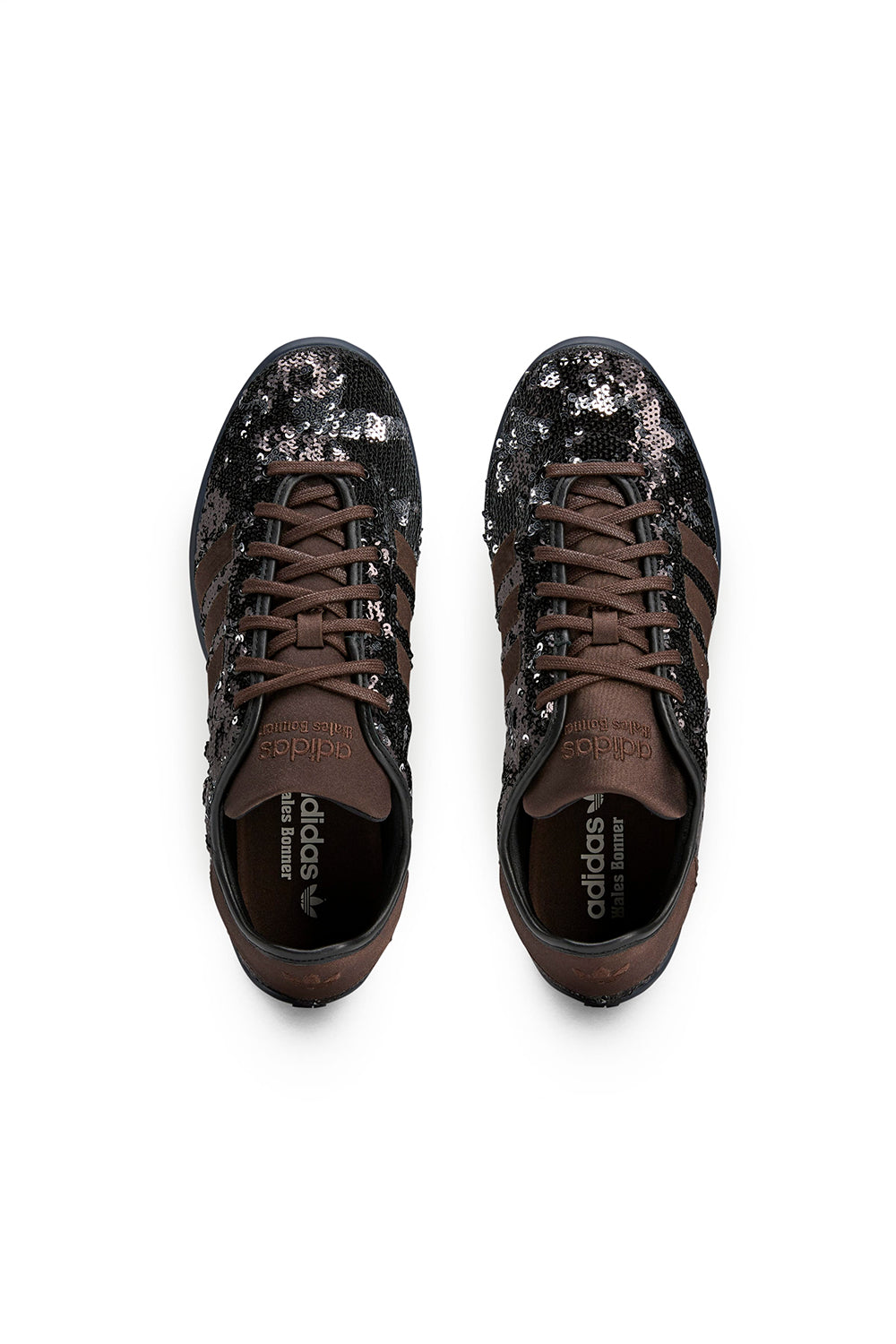 adidas x Wales Bonner Karintha Sequin Lo 'Core Black/Silver Metallic' - ROOTED