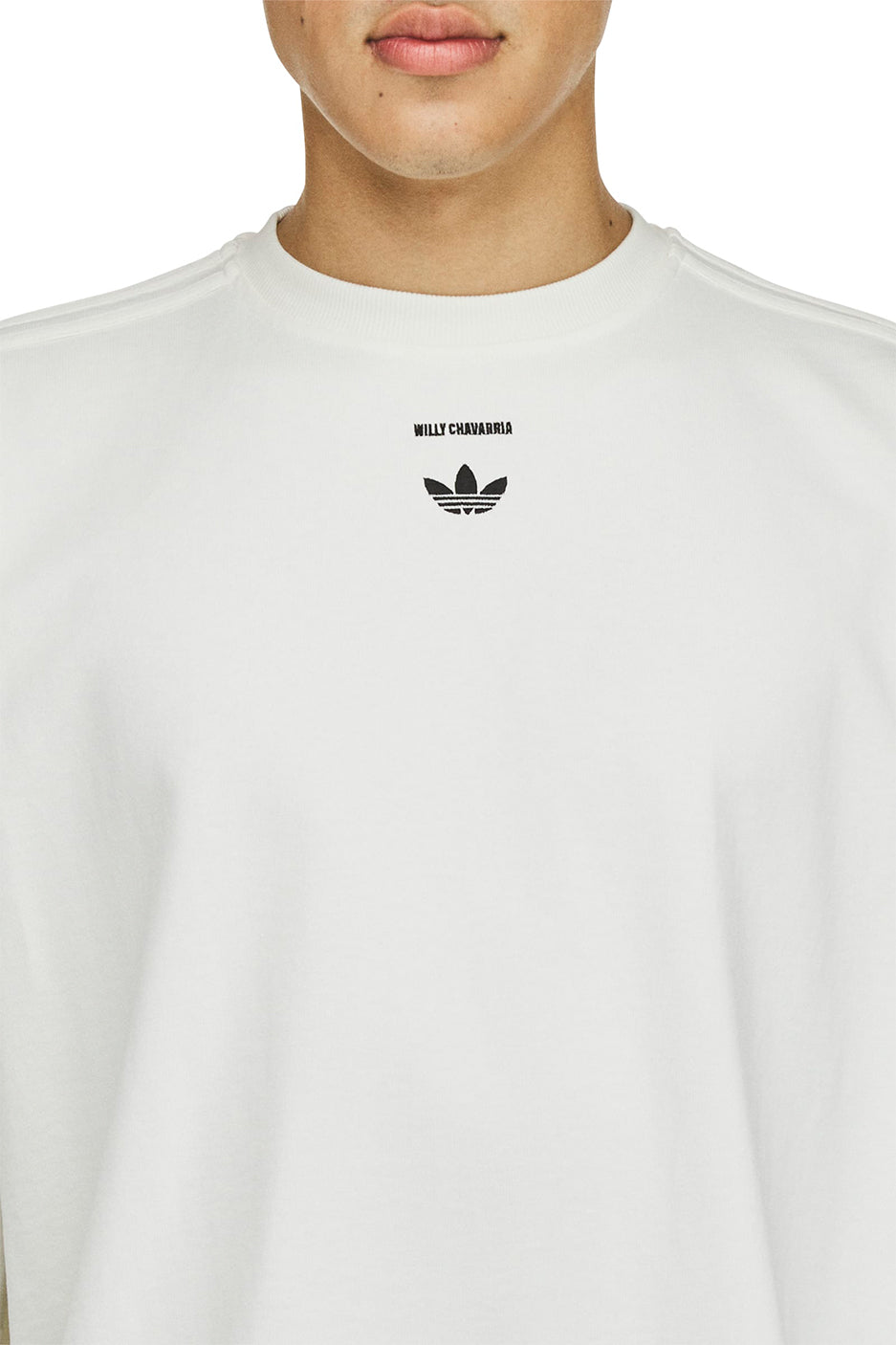 adidas x Willy Chavarria Merch Tee 'Off White' - ROOTED
