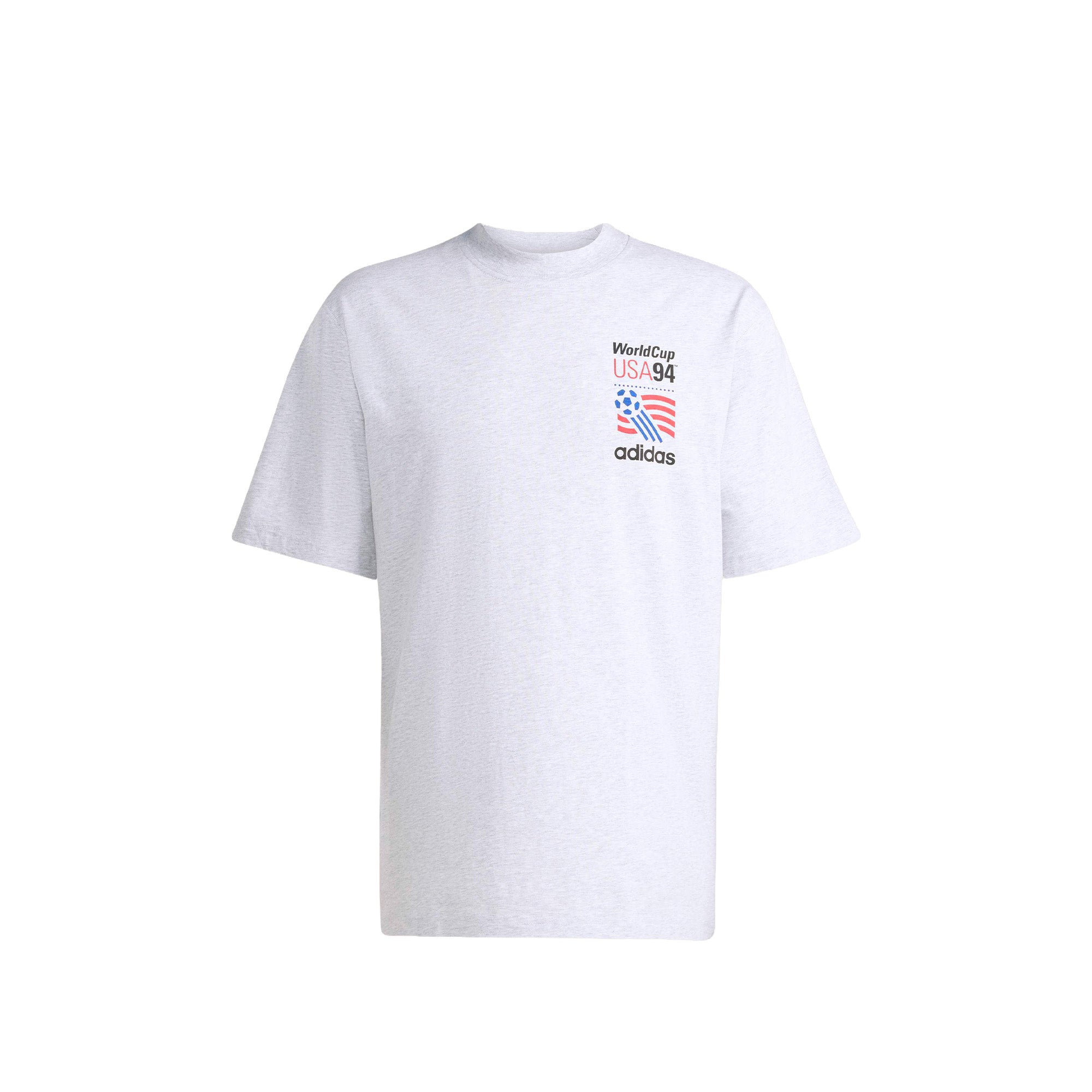 adidas USA Tee 'Heather Grey' - ROOTED