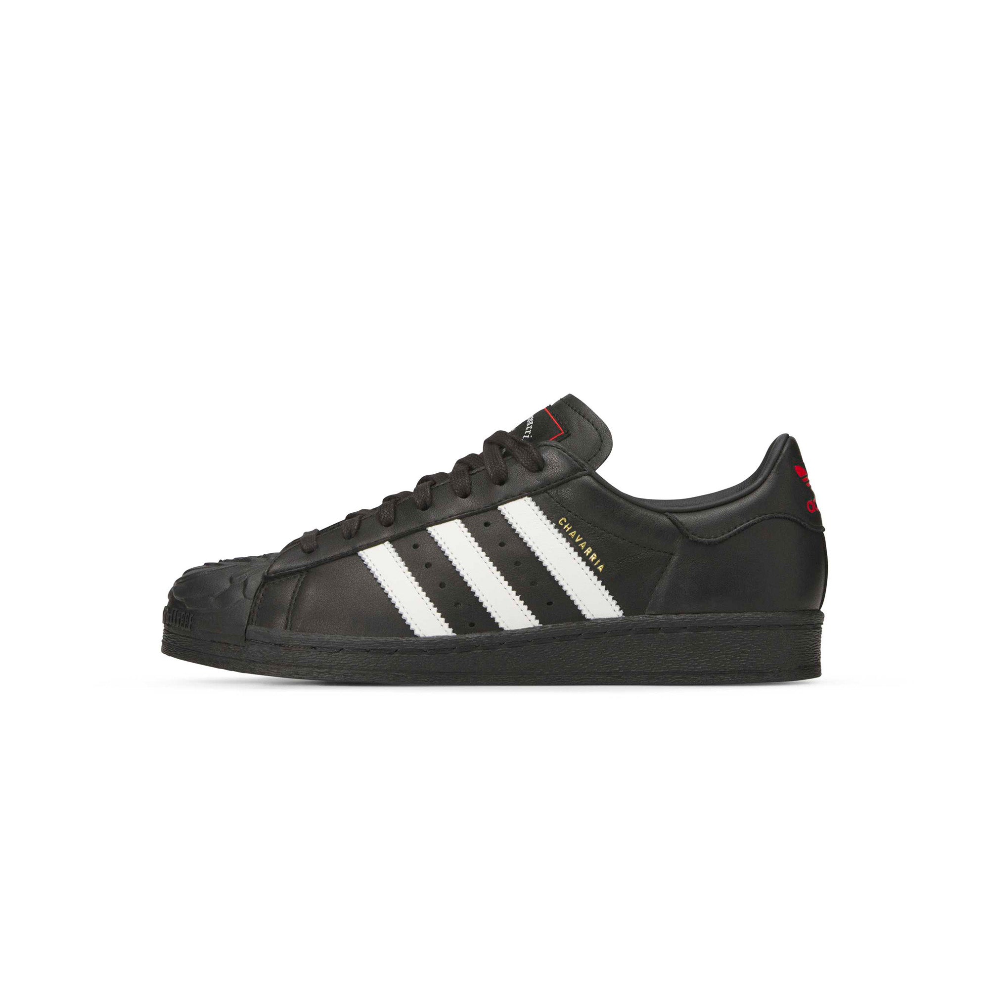 adidas x Willy Chavarria Superstar 'Core Black/Off White' - ROOTED