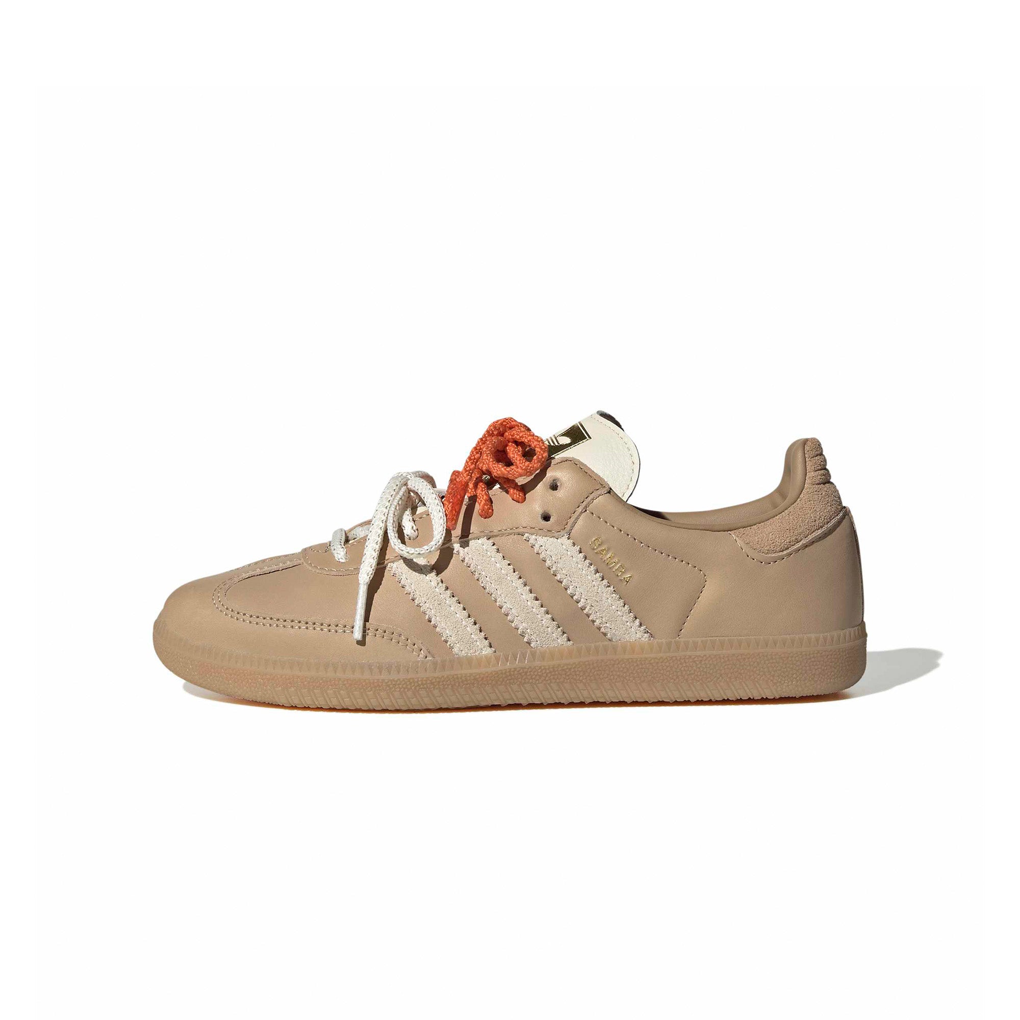 Womens adidas Samba OG 'Magic Beige/Cream White' - ROOTED