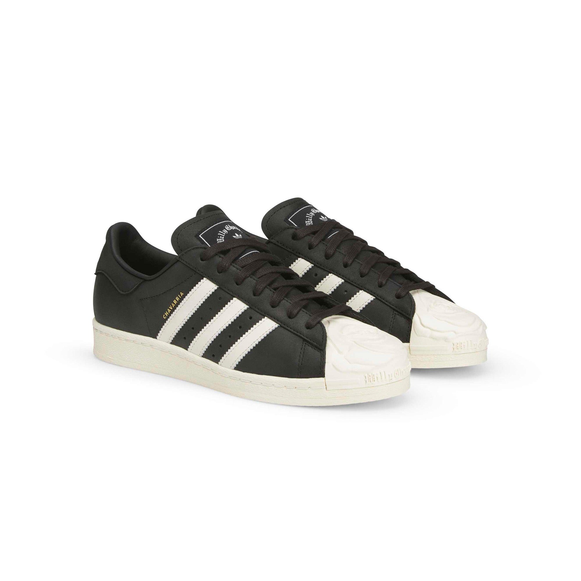 adidas x Willy Chavarria Superstar 2 'Core Black/Cream White' - ROOTED