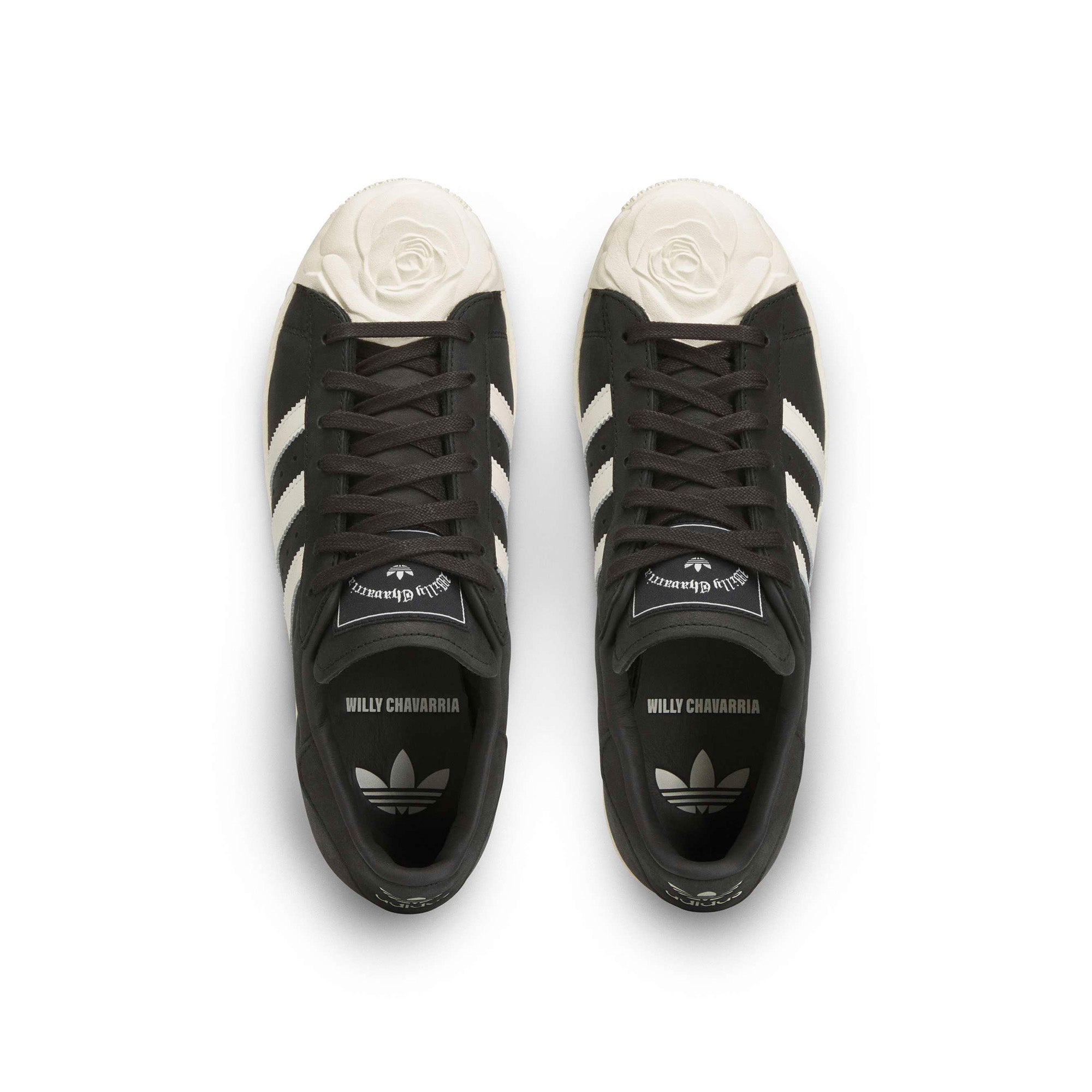 adidas x Willy Chavarria Superstar 2 'Core Black/Cream White' - ROOTED