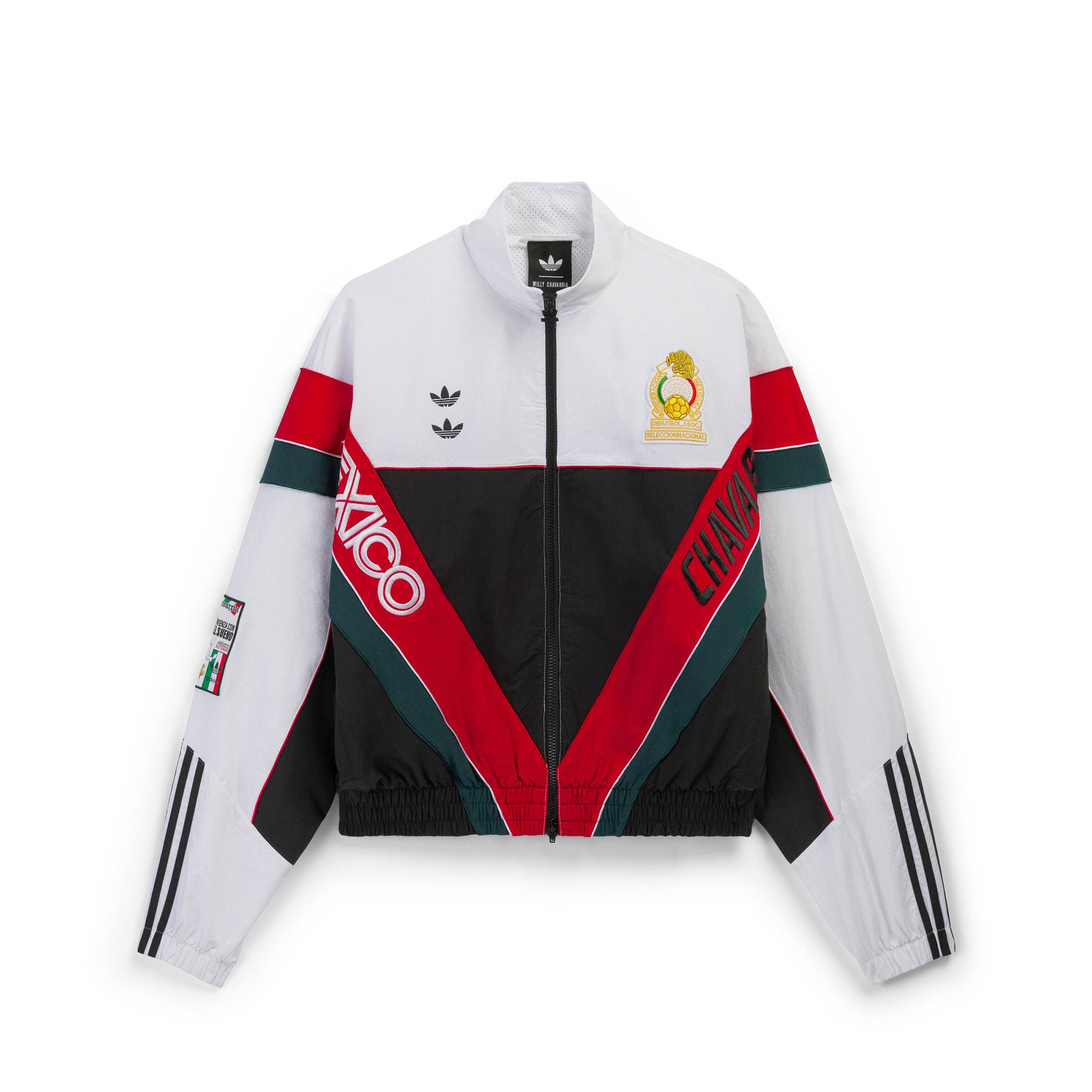 adidas x Willy Chavarria Woven Track Jacket 'White/Black'