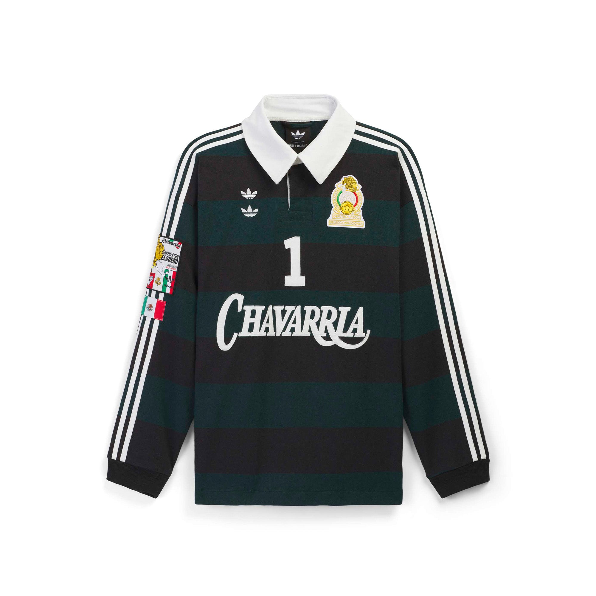 adidas x Willy Chavarria LS Rugby 'Black'