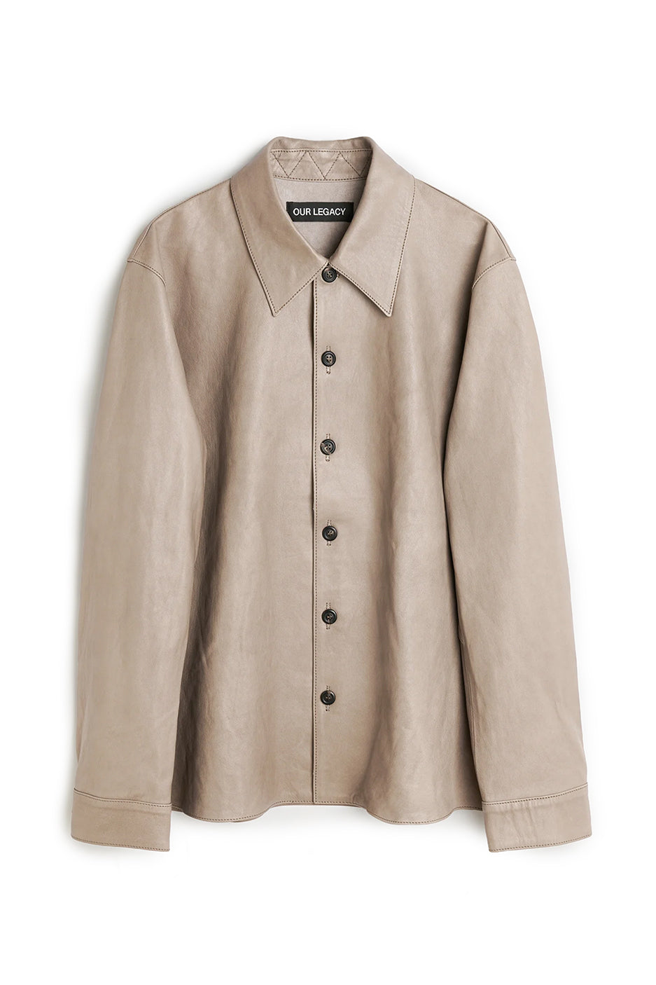 Our Legacy Welding Shirt '70S Grey Velvet Lamb Skin' - ROOTED