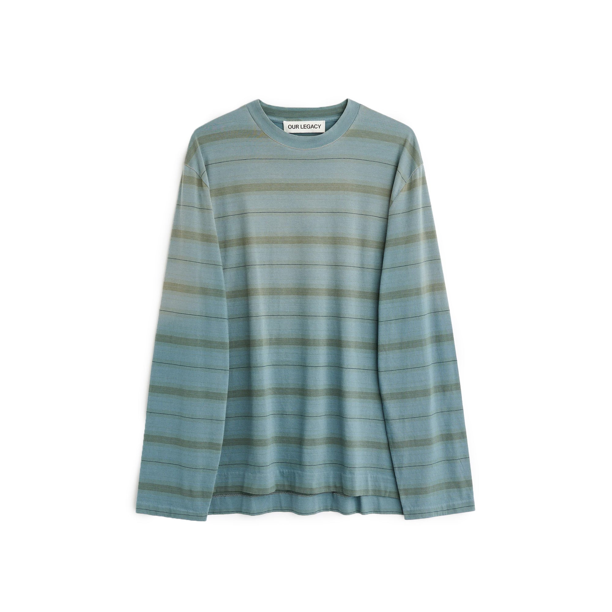 Our Legacy Box LS Tee 'Spray Fade/Ghost Stripe' - ROOTED