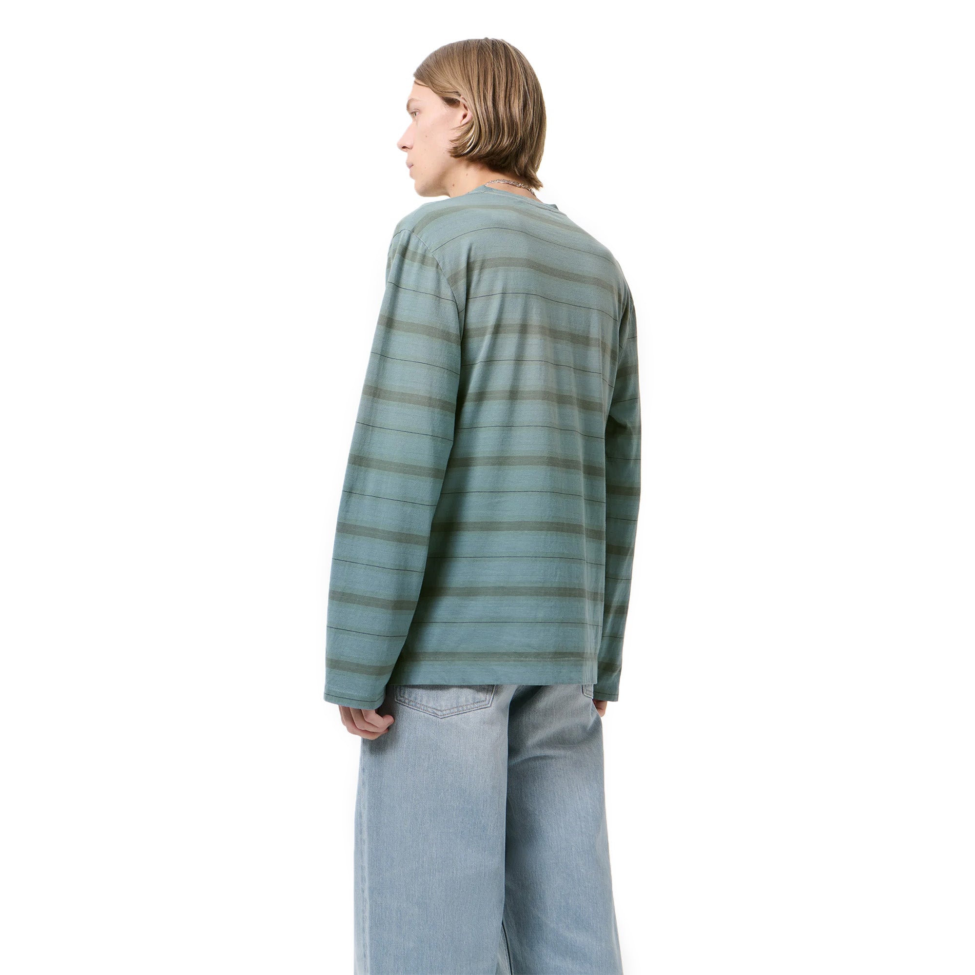 Our Legacy Box LS Tee 'Spray Fade/Ghost Stripe' - ROOTED