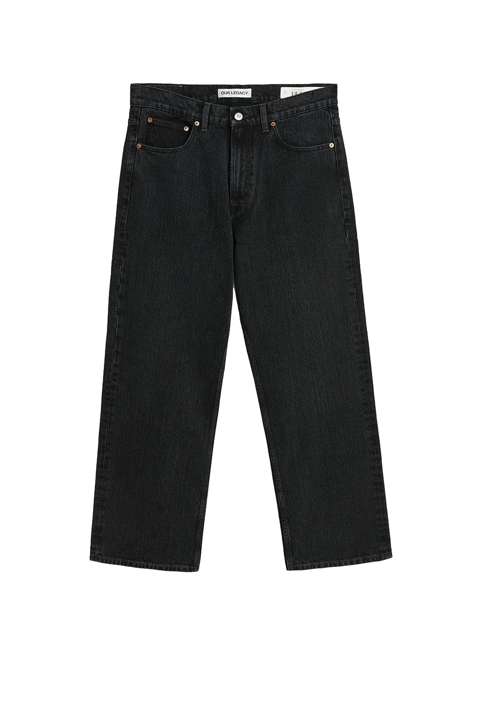Our Legacy Third Cut Jeans 'Black' - ROOTED