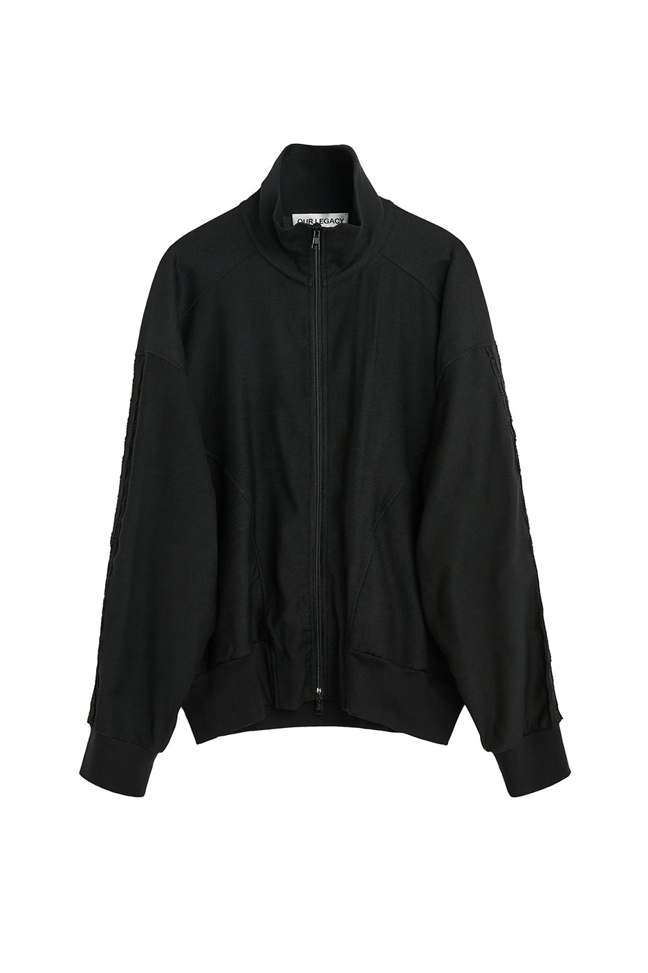Our Legacy Canvas Track Jacket 'Black' - ROOTED