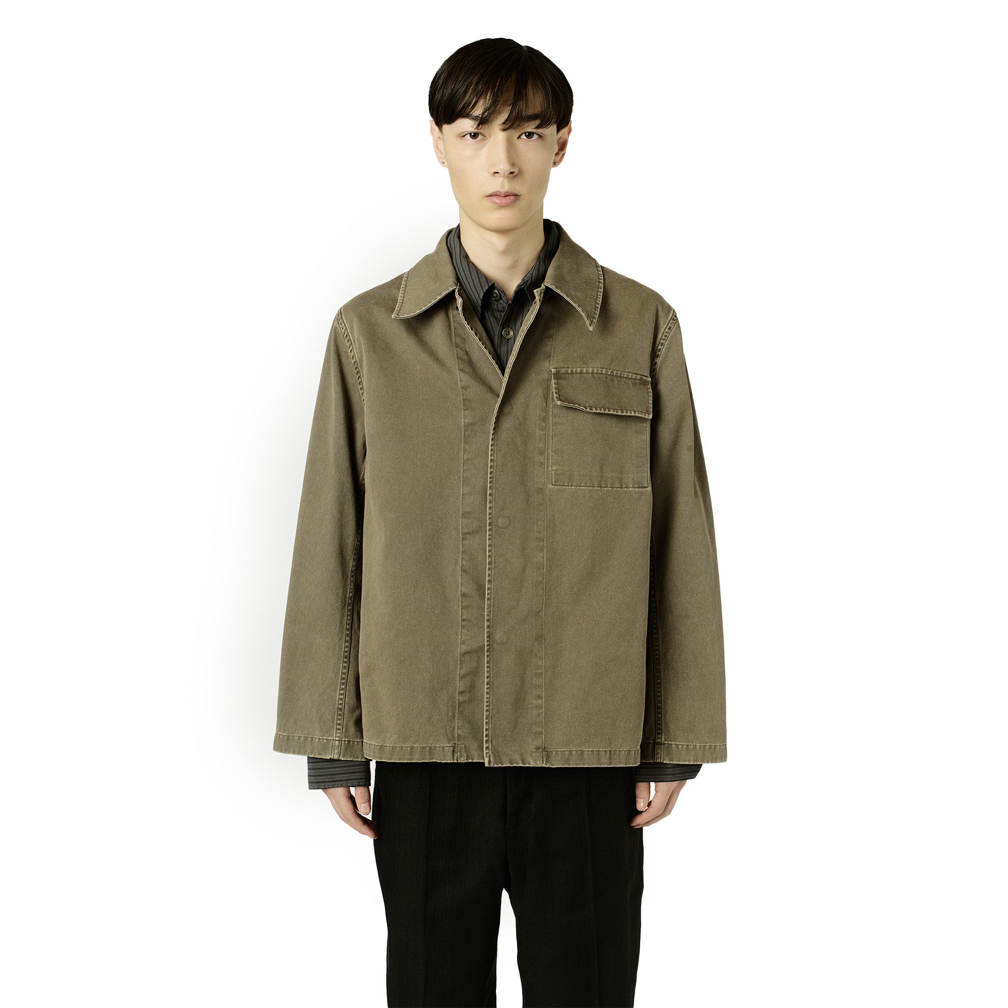 Our Legacy Twill Dutch Work Jacket 'Ditch Wash' - ROOTED