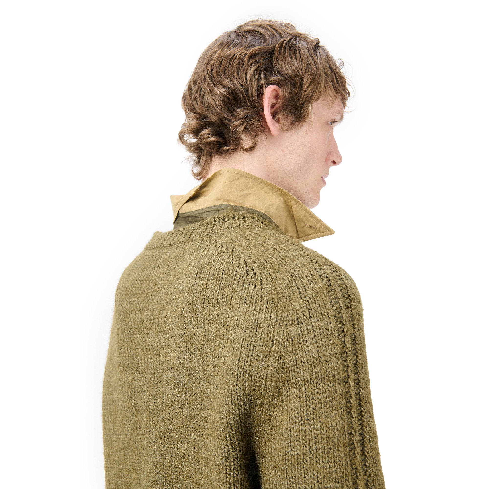 Our Legacy Rustic Roundneck Sweater 'Flush Green' - ROOTED