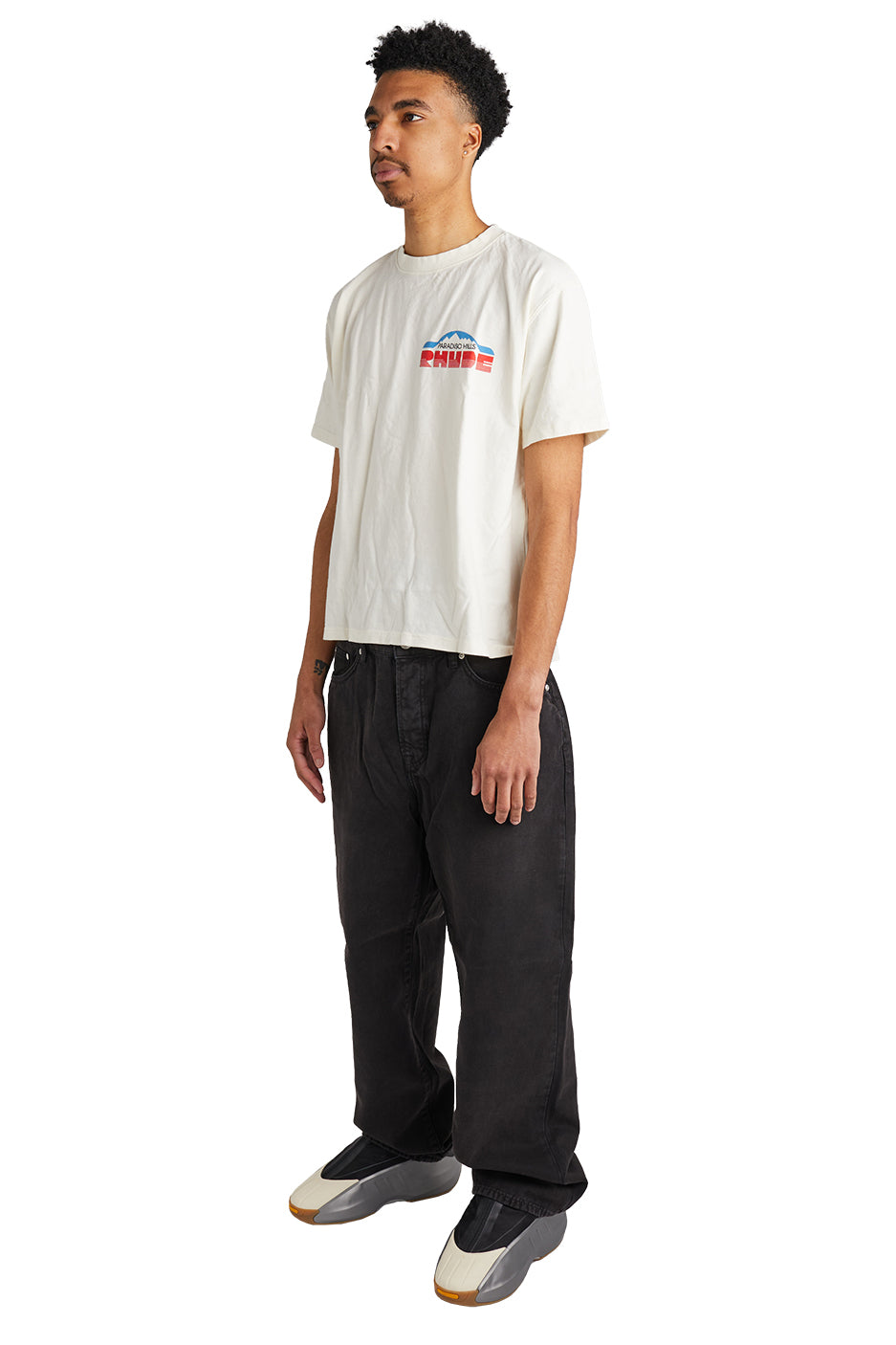 Rhude Paradiso Rally Tee 'VTG White' - ROOTED