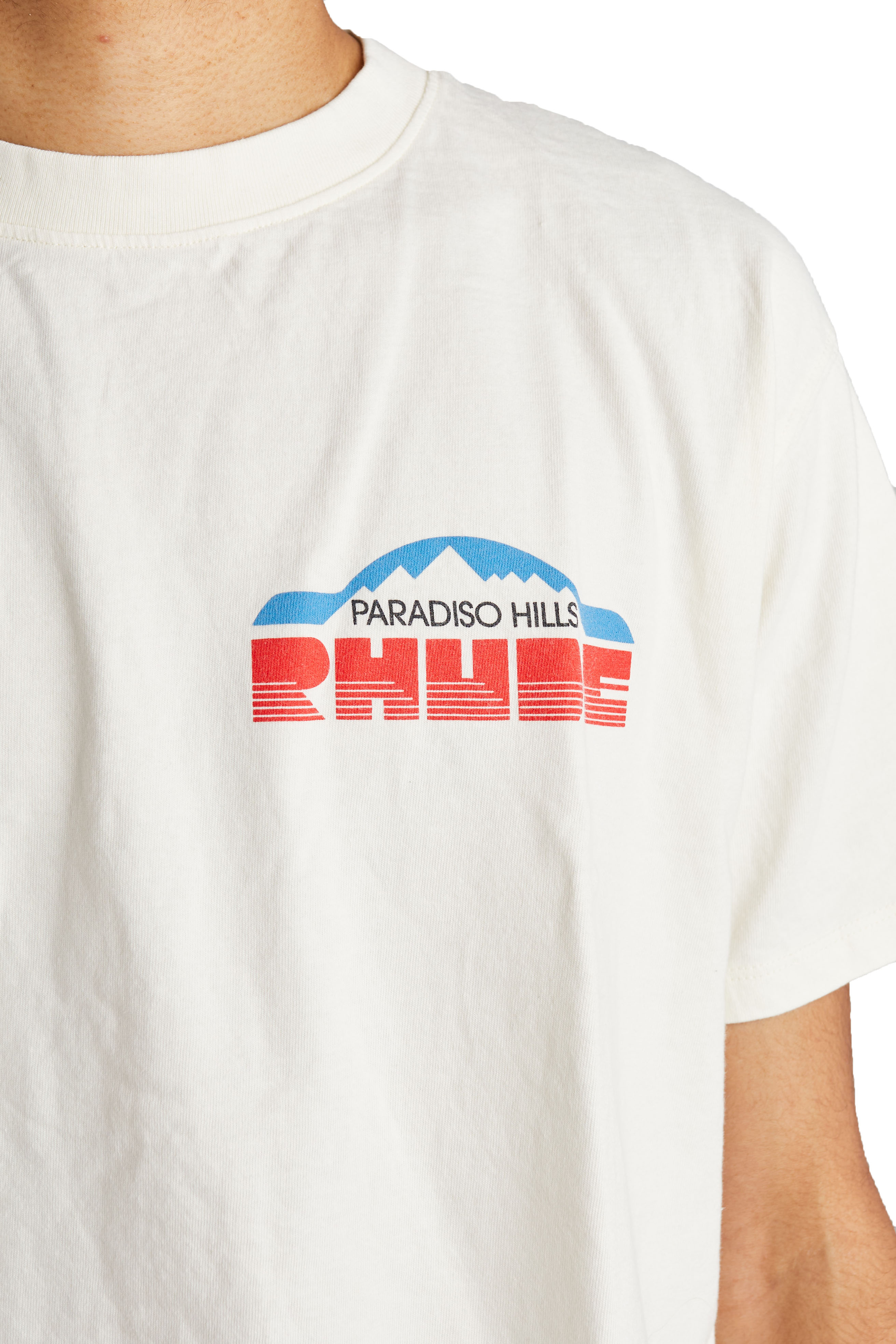 Rhude Paradiso Rally Tee 'VTG White' - ROOTED