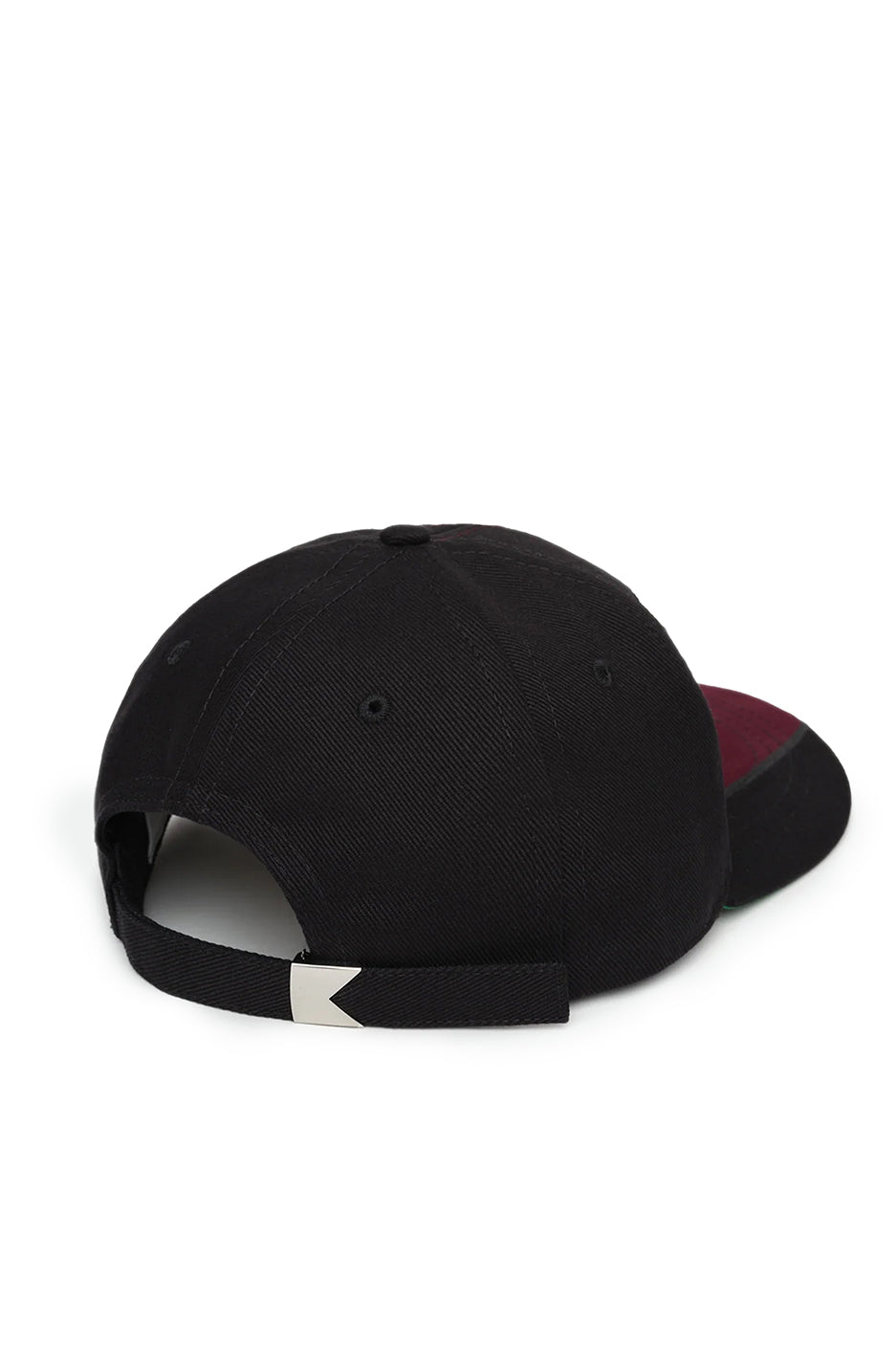 Rhude Racing Crest Hat 'Black/Maroon' - ROOTED