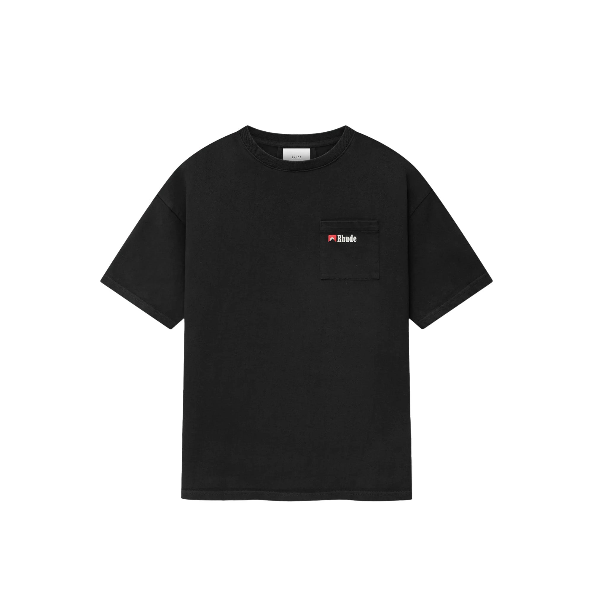 Rhude Moonlight Wolf Pocket Tee 'Vintage Black'