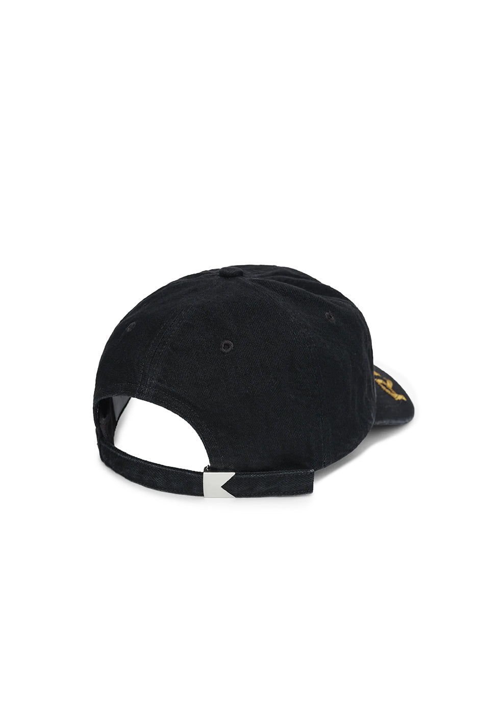 Rhude Cross Denim Hat 'Black' - ROOTED