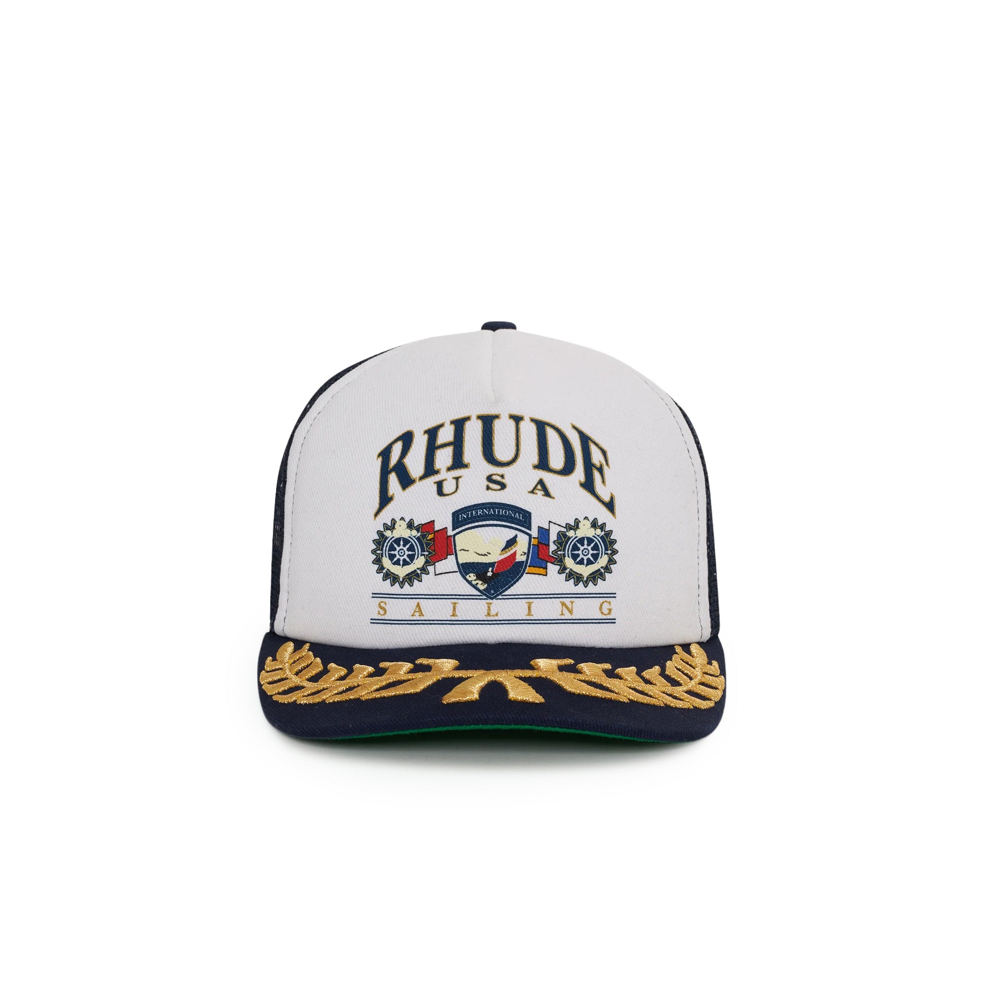 RHUDE ルード 2021AW USA製 新品 PODIUM HAT CAP Rhude USA Sailing Icon Hat 'Navy'