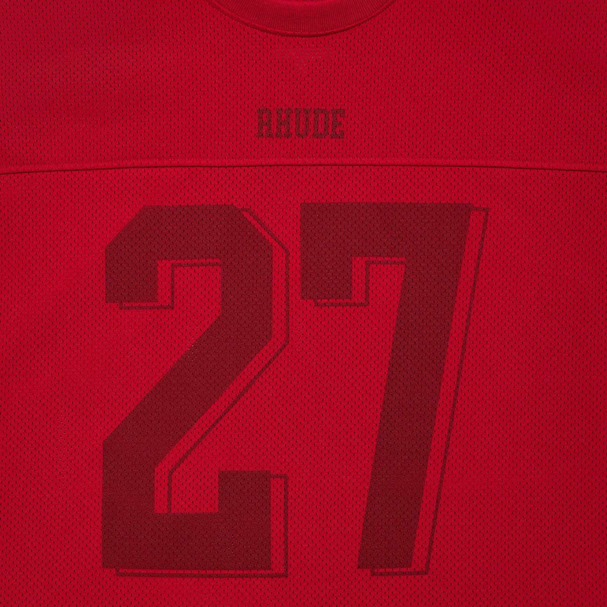 Rhude Lightning Football Jersey 'Red' - ROOTED