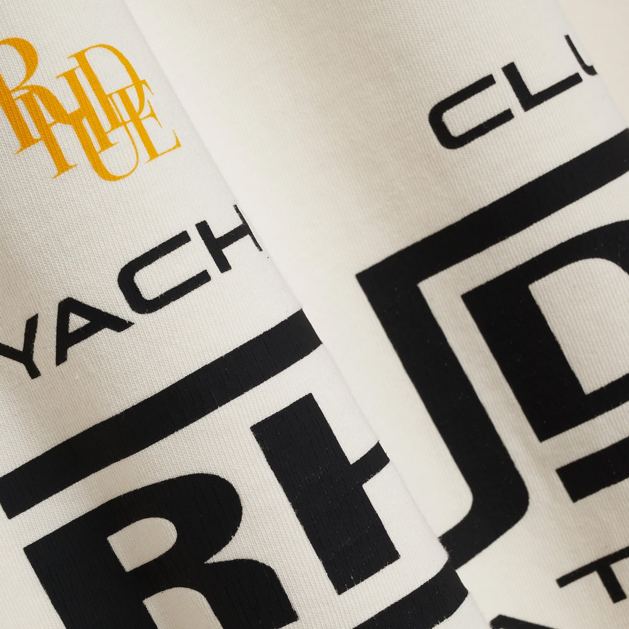 Rhude Regatta Club Tee 'Vintage White/Green' - ROOTED