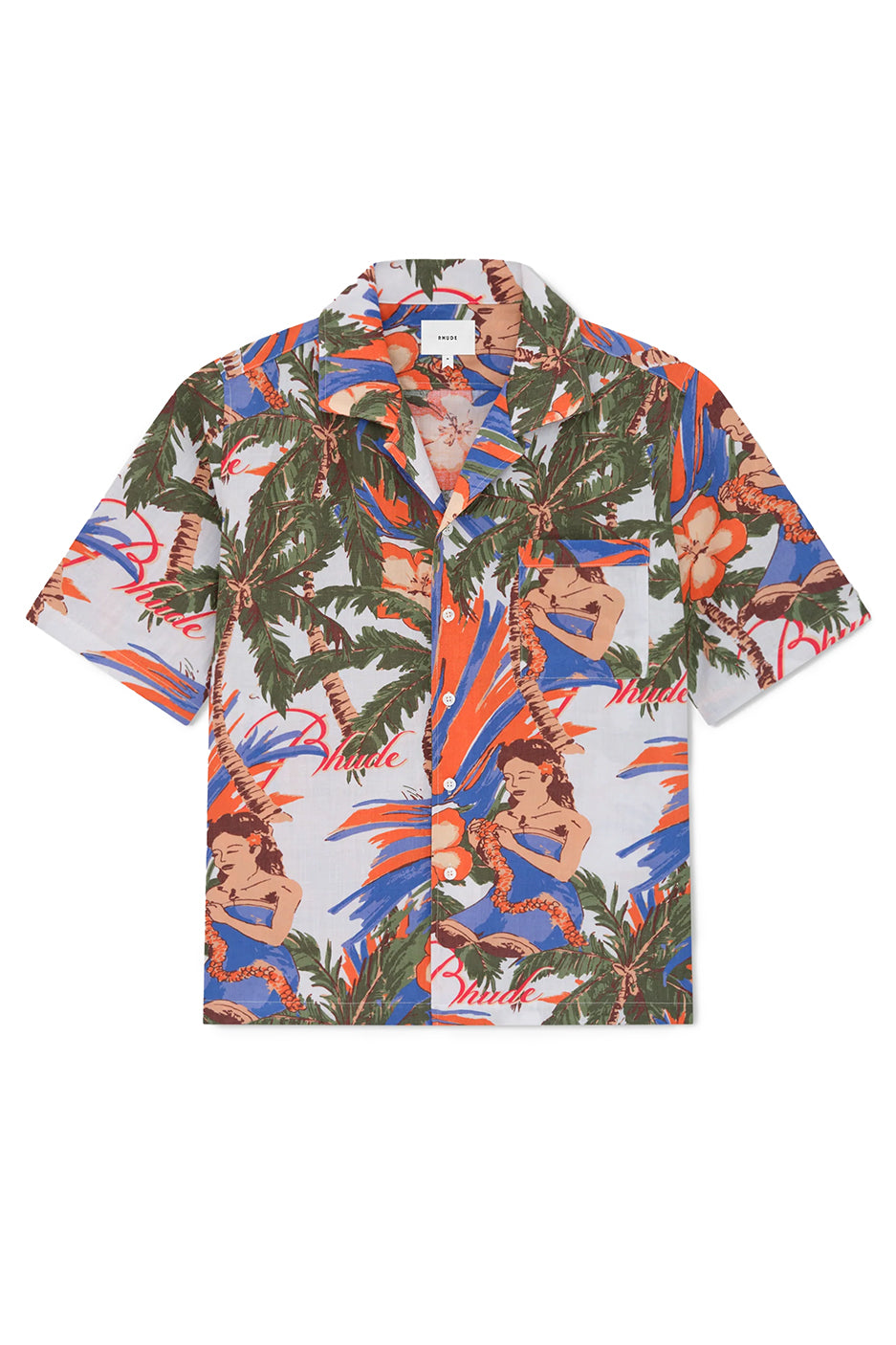 Rhude Le Fluer Linen Shirt 'Multi' - ROOTED