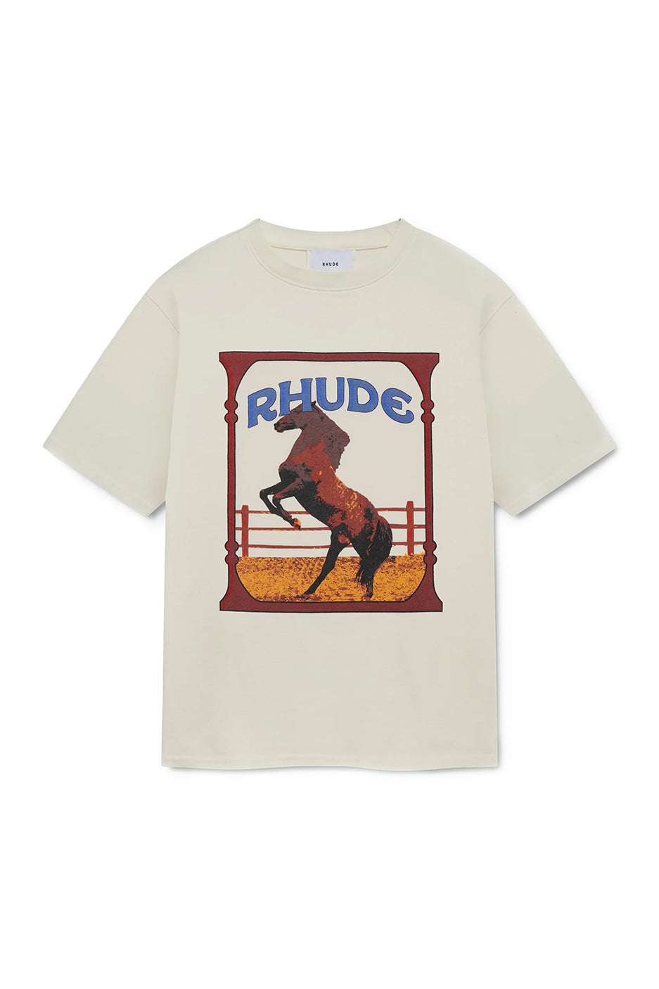 Rhude Carde Tee 'White' - ROOTED