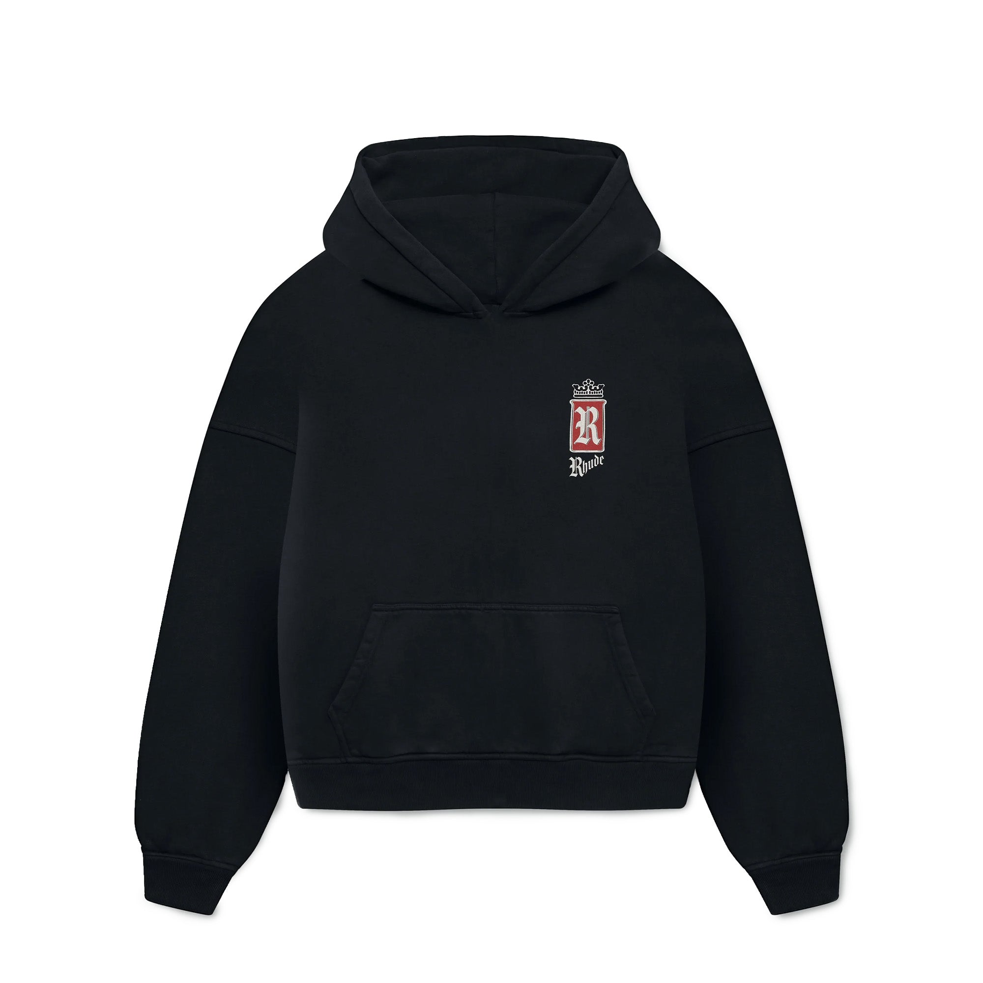 Rhude Fumar 91 Hoodie 'Vintage Black' - ROOTED