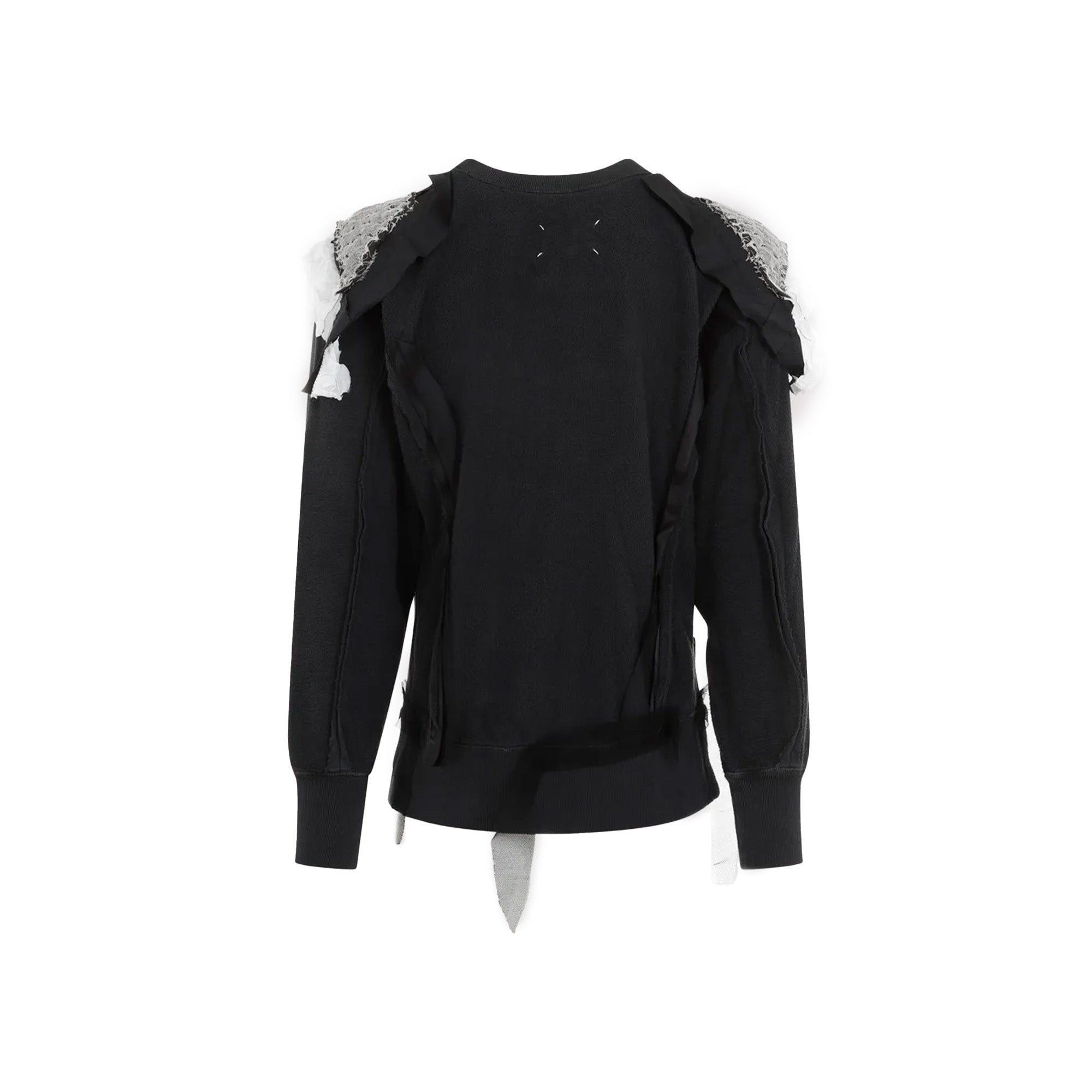 Maison Margiela Distressed Paneled Top 'Charcoal'
