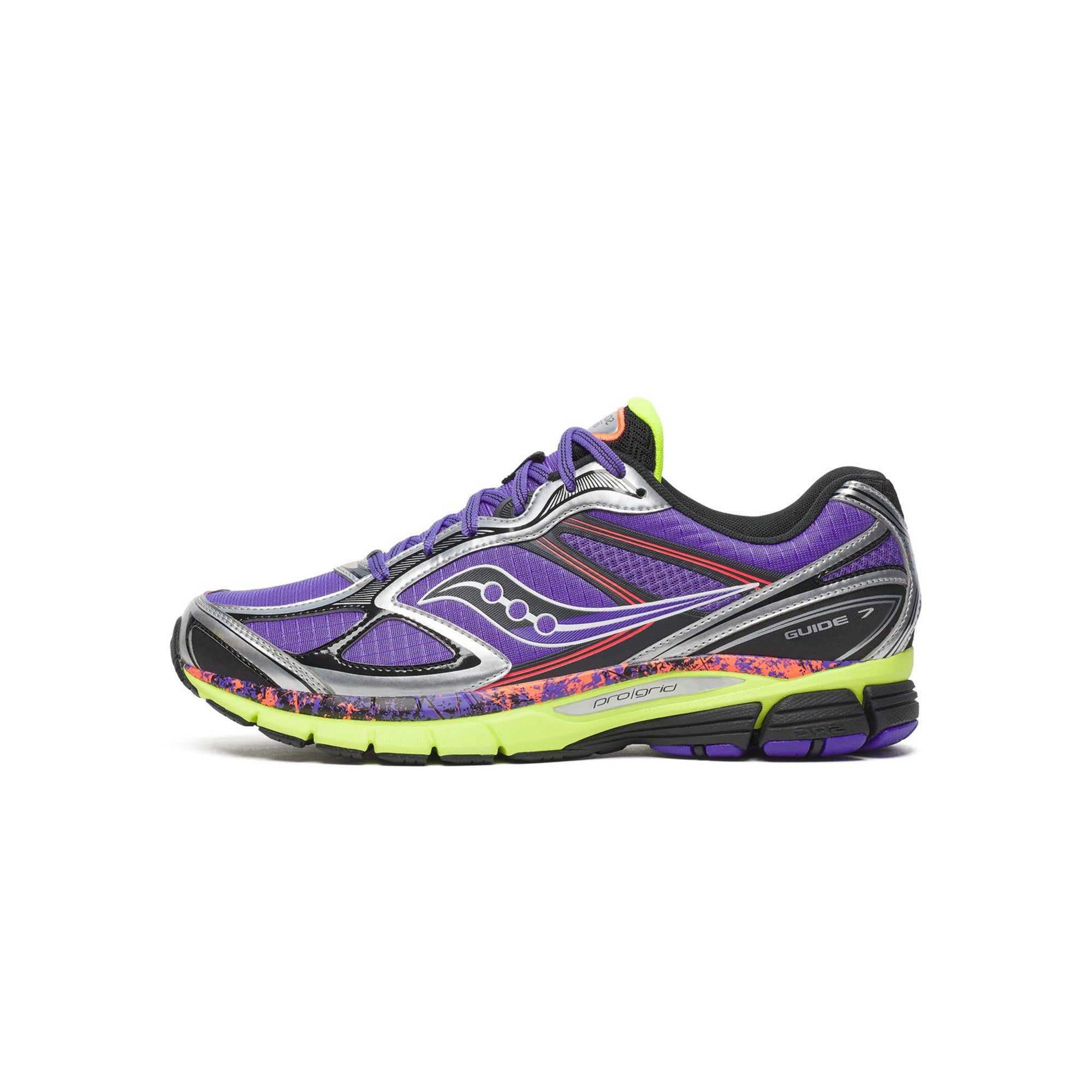 Saucony Progrid Guide 7 'Purple/Citron' - ROOTED