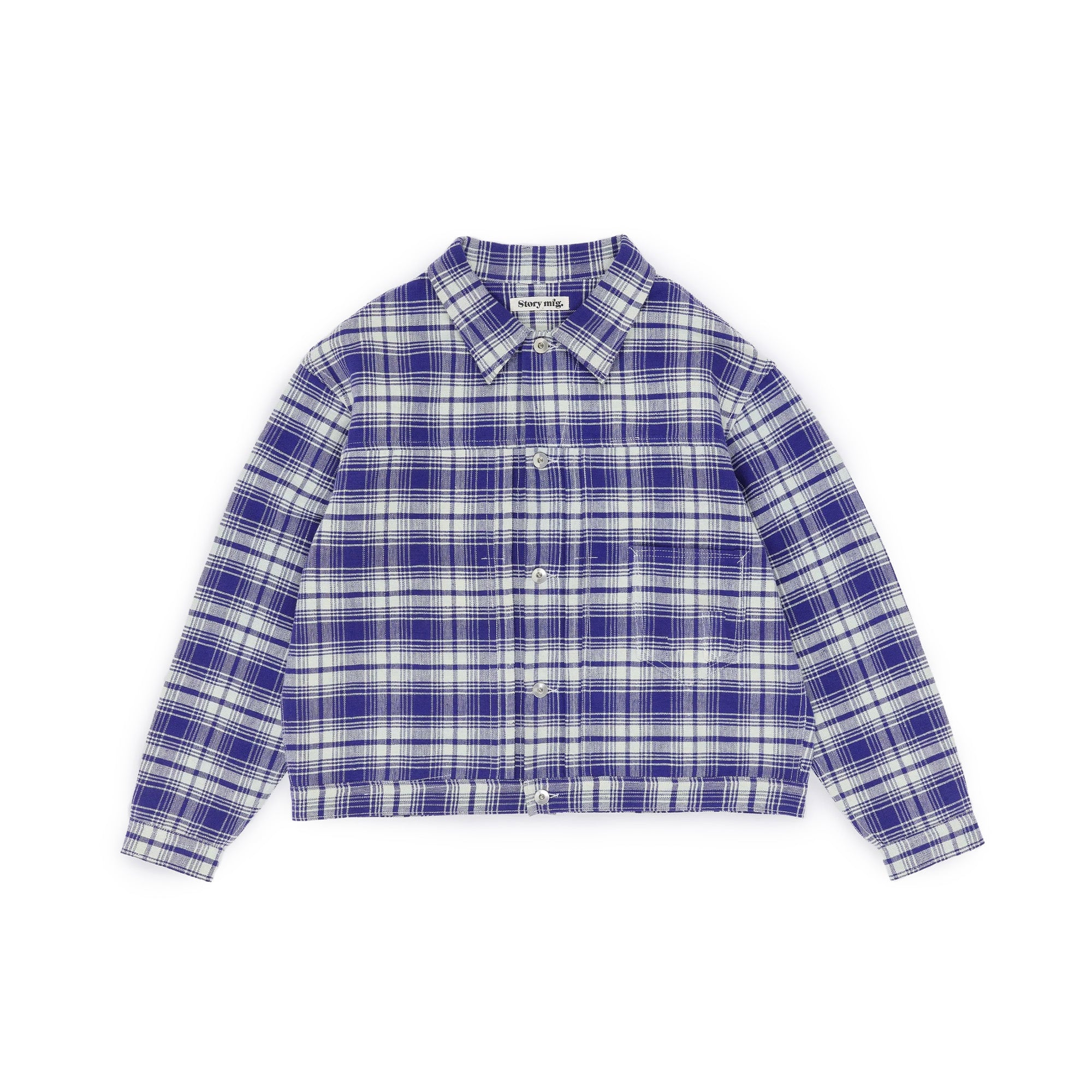 Story Mfg Wonky Wear Friday Jacket 'Picnic Check' - ROOTED