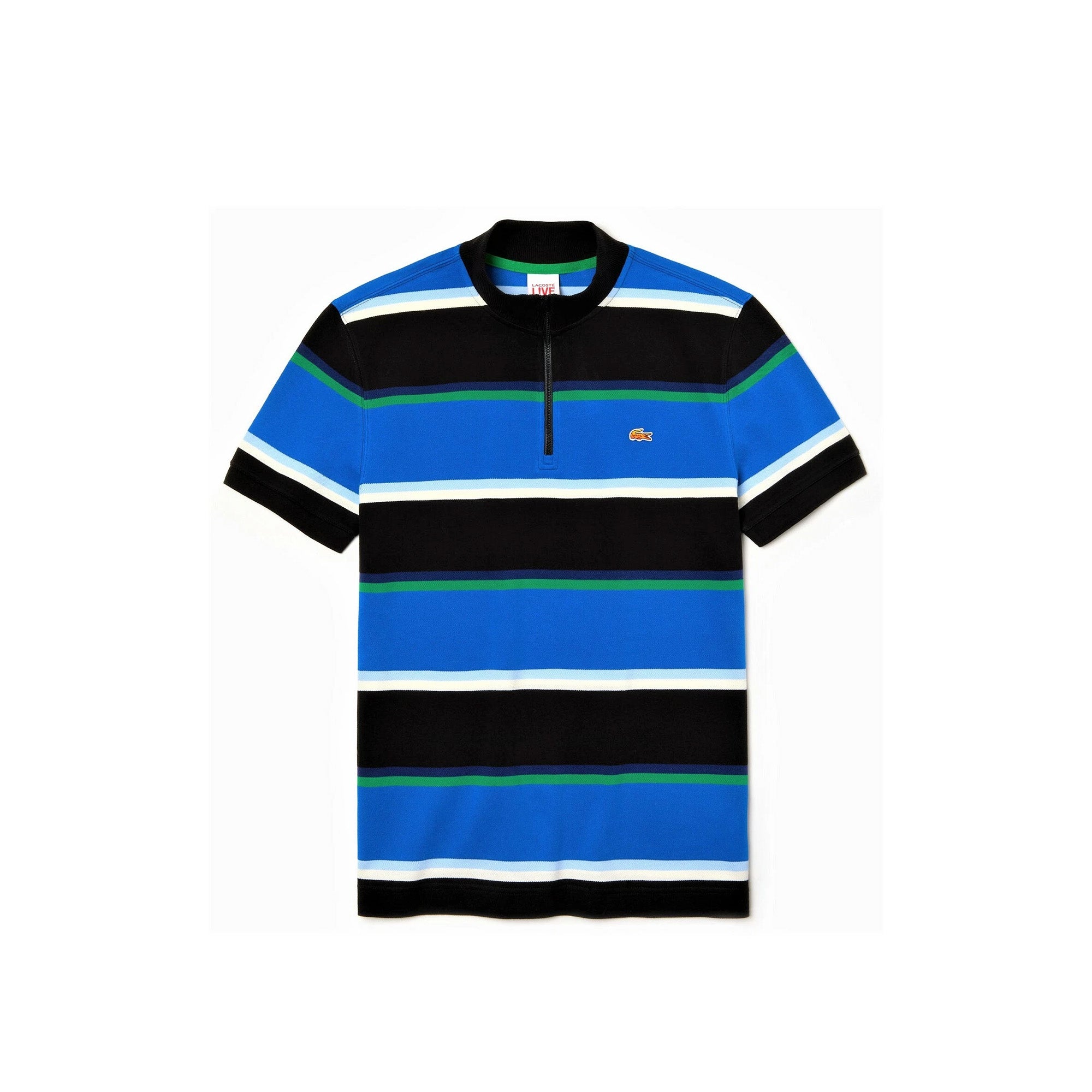 Lacoste x Opening Ceremony Striped T-Shirt 'Black/Multi'