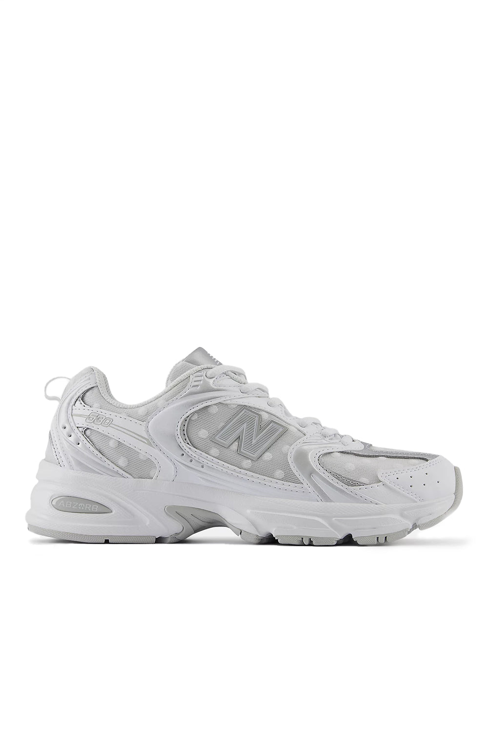 New Balance 530 'White/Metallic Silver' - ROOTED