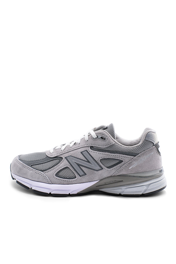 New Balance Made in USA 990v4 'Grey' - ROOTED