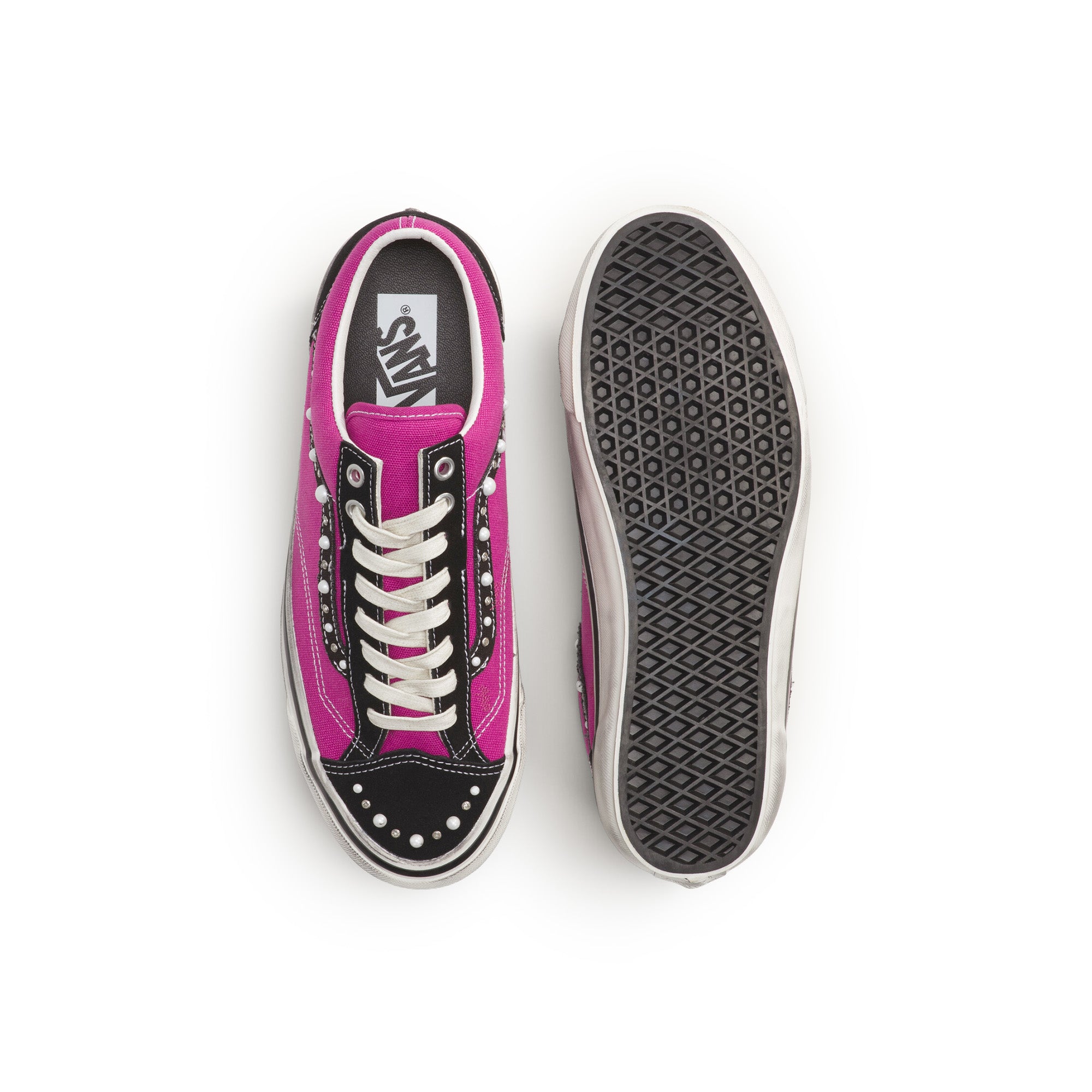 Vans LX Old Skool 36 Pearlized 'Fuchsia Red'