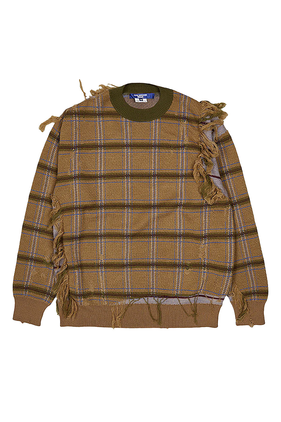 Junya Watanabe Worsted Wool Sweater 'Camel' - ROOTED