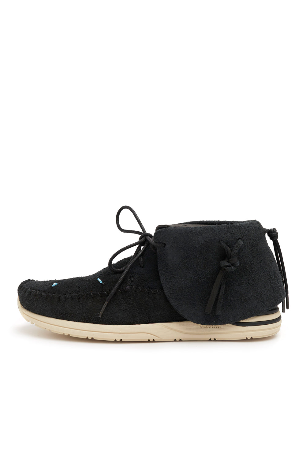 visvim Mens FBT Llamo Folk 'Black' - ROOTED