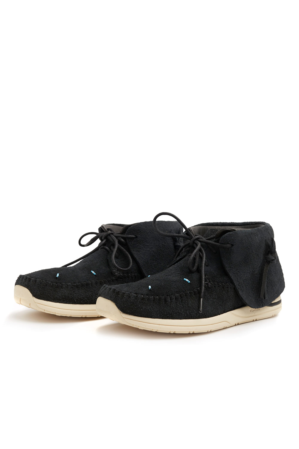 visvim Mens FBT Llamo Folk 'Black' - ROOTED