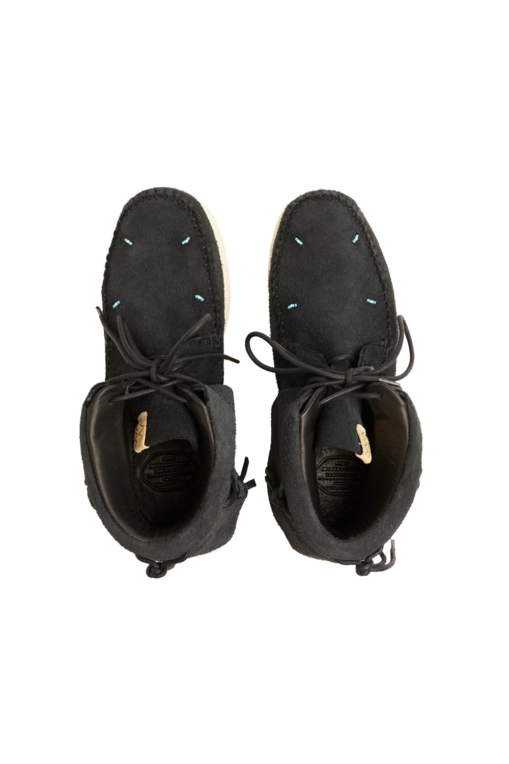 visvim Mens FBT Llamo Folk 'Black' - ROOTED