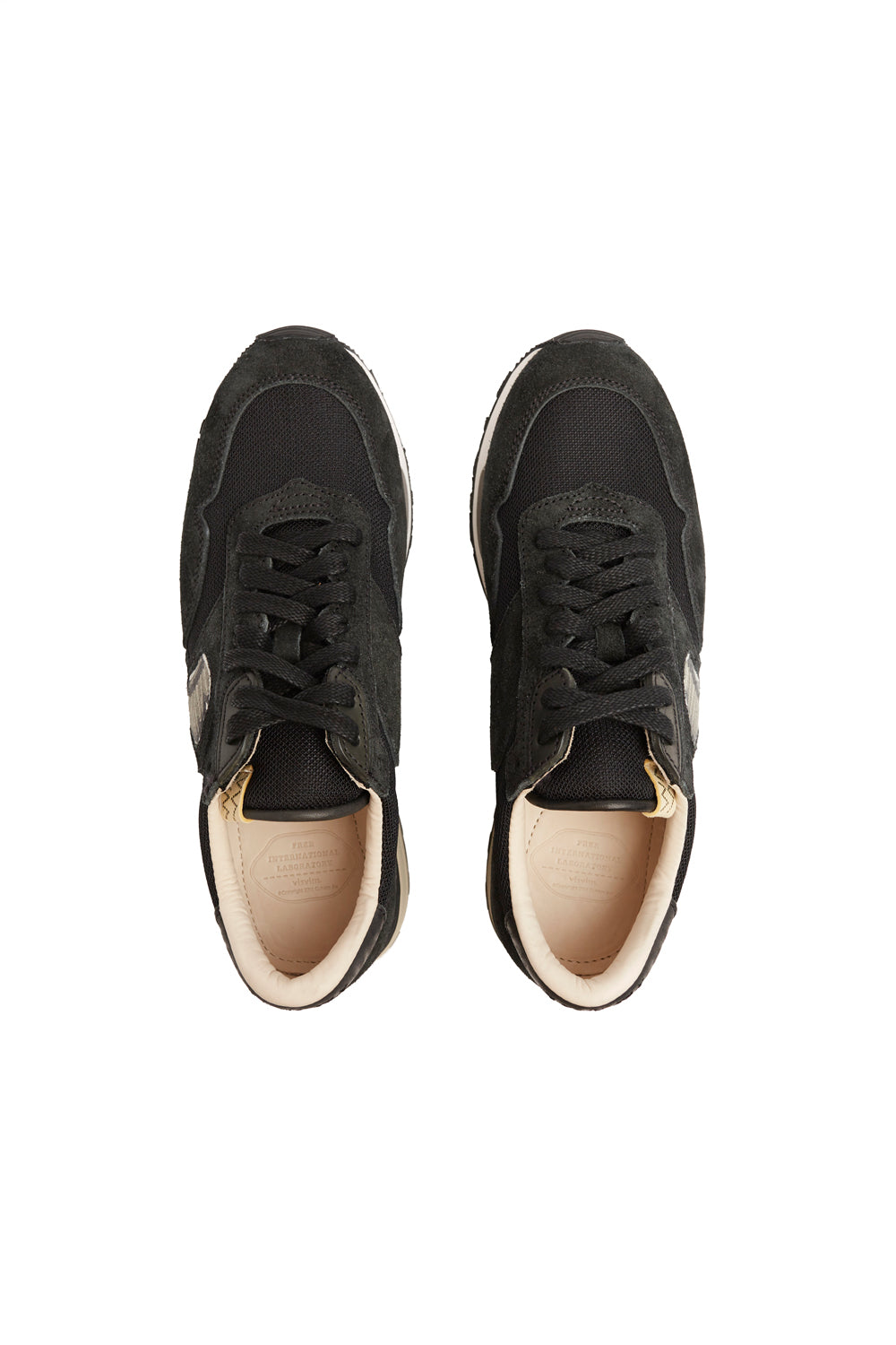 visvim Mens Roland Shoes 'Black' - ROOTED